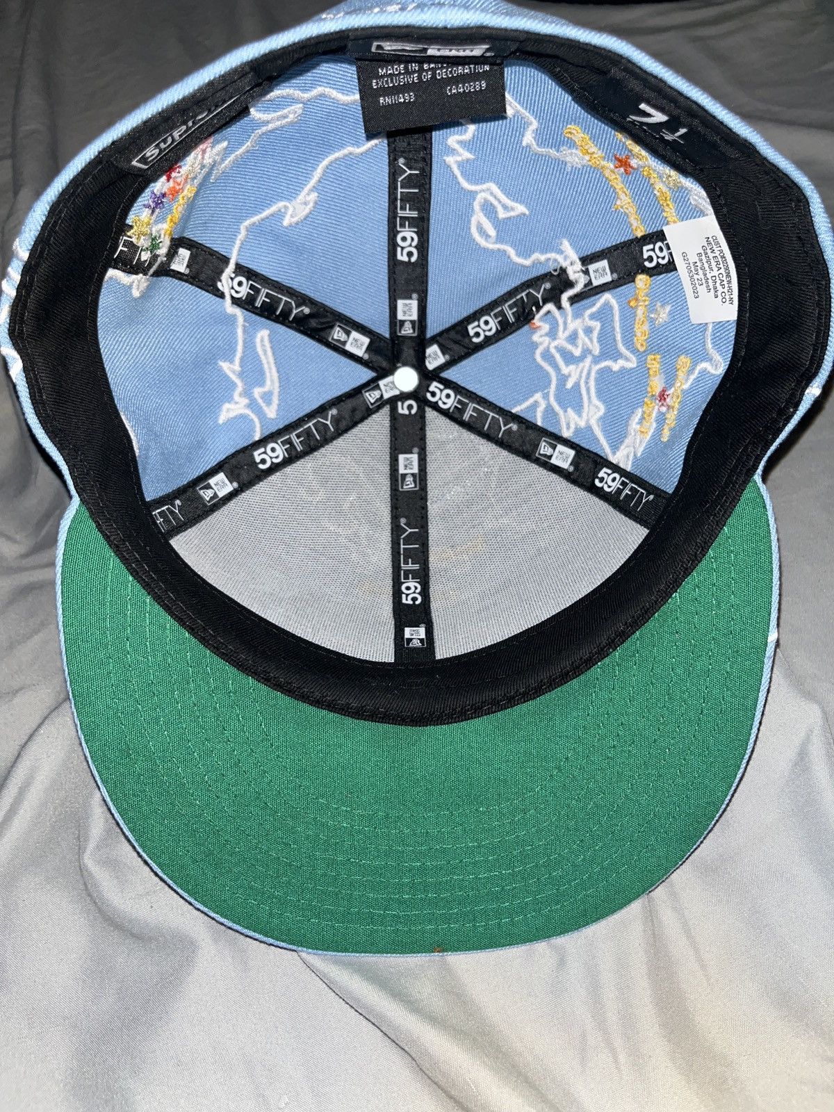 Supreme SUPREME x NEW ERA WorldWide Box Logo Grailed