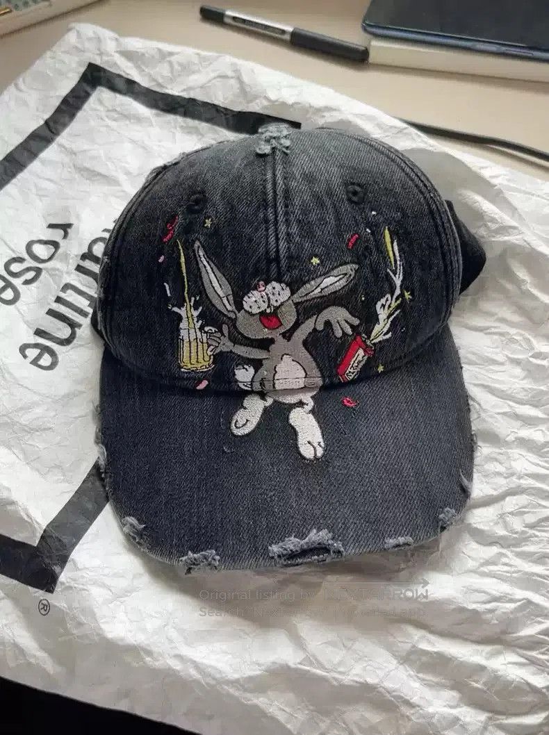 帽子 Martin Rose 23AW BUNNY DAMEGE CAP Martin Rose 23AW BUNNY DAMEGE CAP