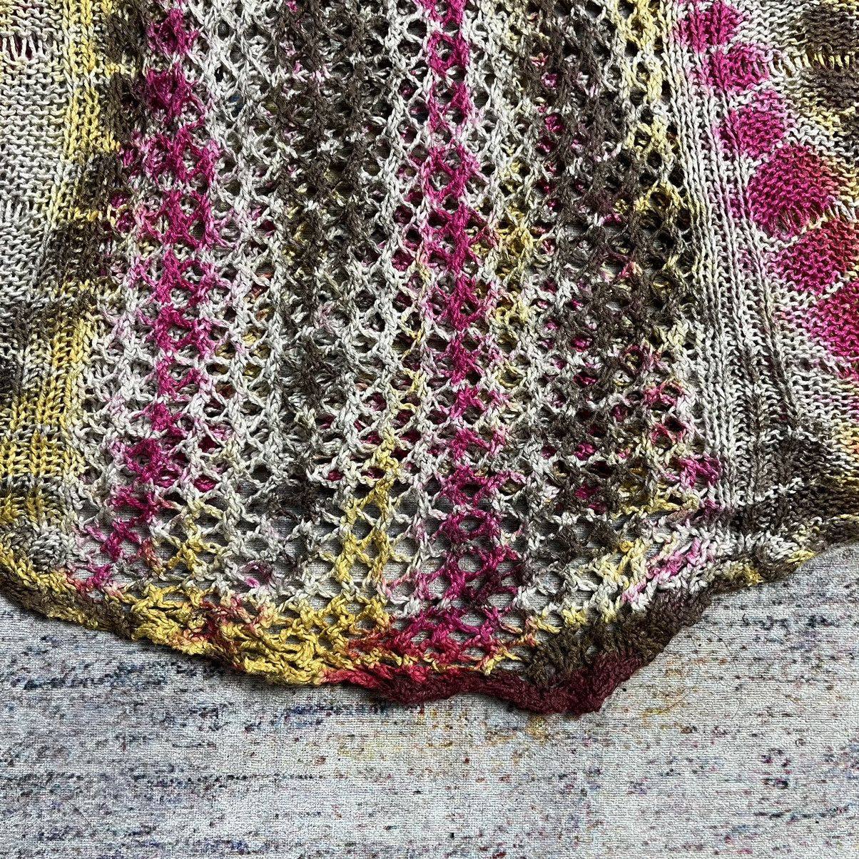 Zadig & Voltaire Y2k Zadig & Voltaire tye dye multicolor open knit Size M / US 6-8 / IT 42-44 - 8 Thumbnail