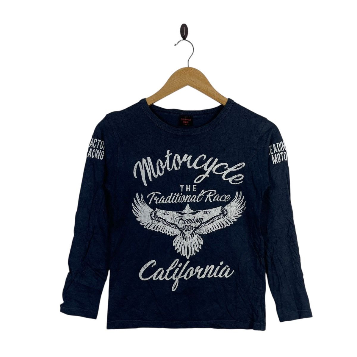 Edwin Fieldman by Edwin Motorcycle Graphic Long Sleeve T-Shirt Size US S / EU 44-46 / 1 - 1 Thumbnail
