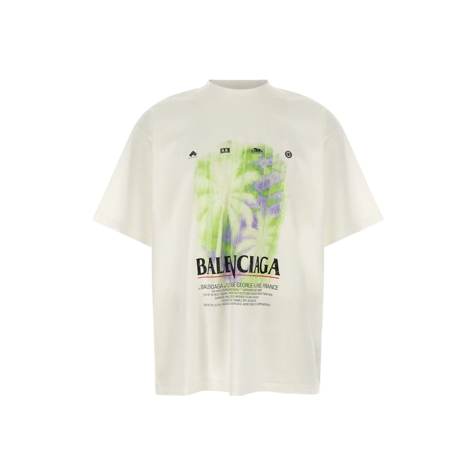 Balenciaga The Window White T-Shirt Men's S, Men's