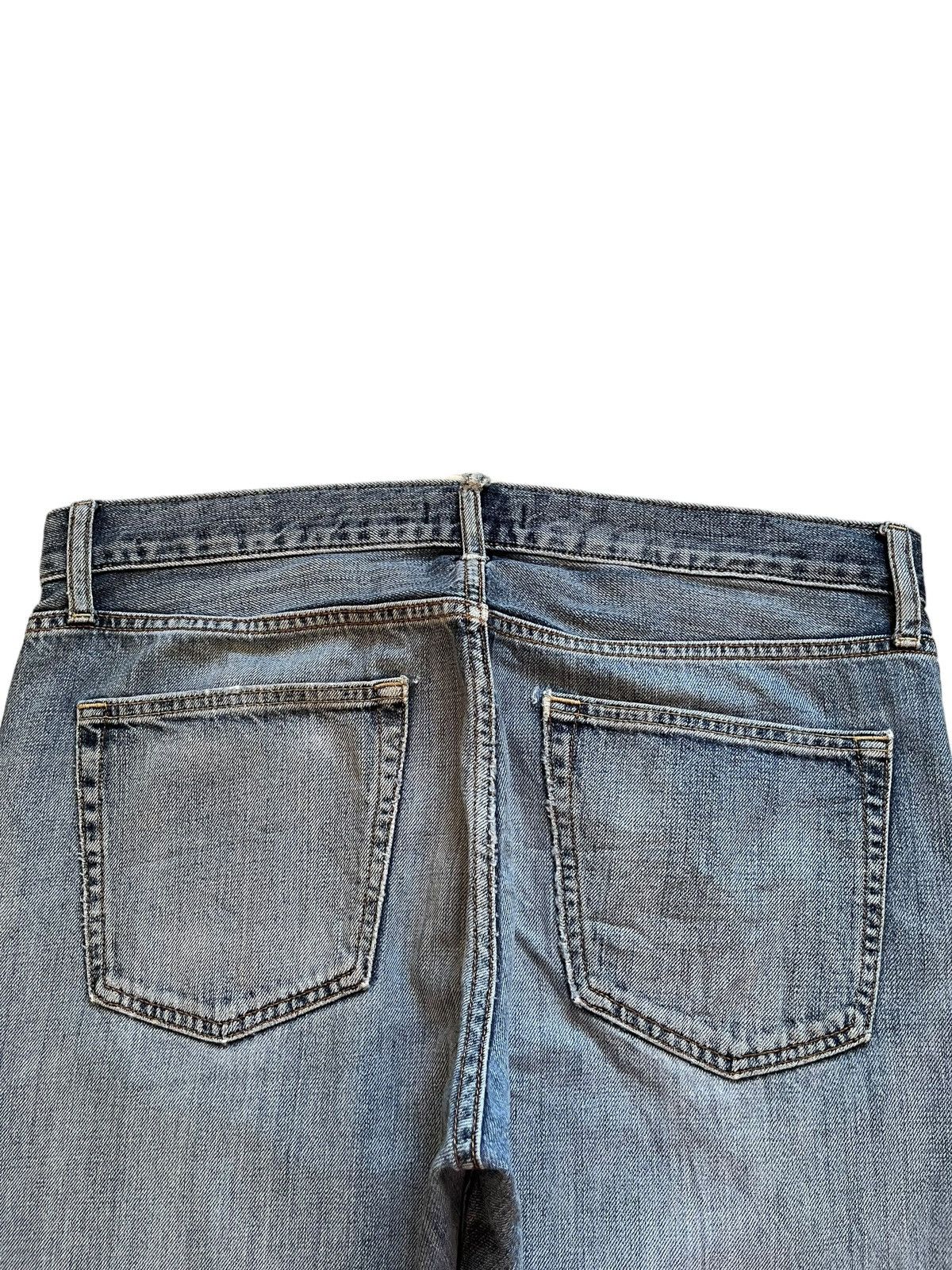 Japanese Brand × Uniqlo SALES🔥Vintage Uniqlo Selvedge Faded Wash Loose Jeans Size US 35 - 9 Thumbnail