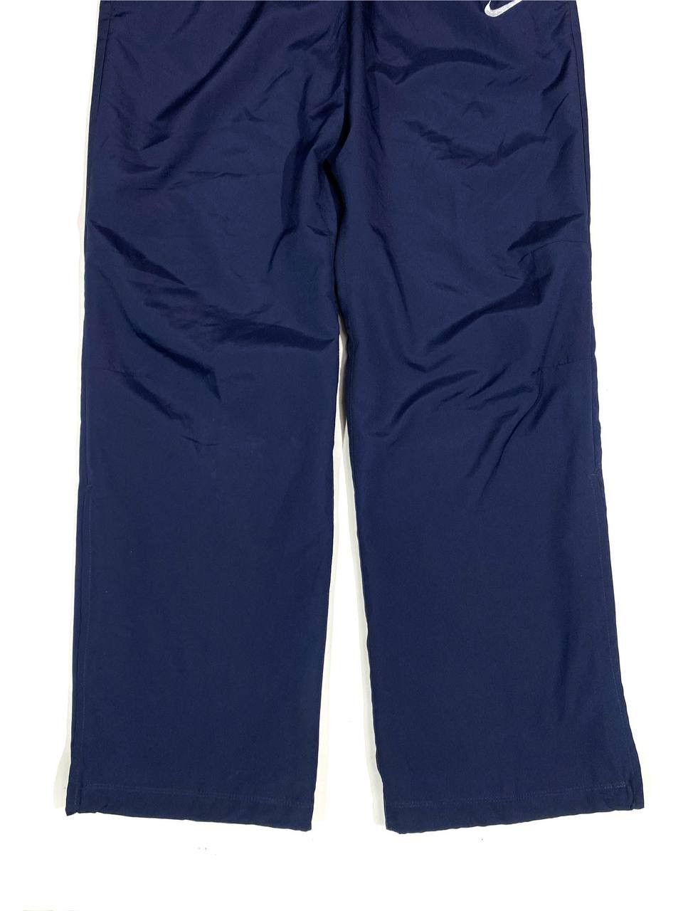 Nike Nike Track Pants Vintage Navy Nylon Y2K Parachute Size US 33 - 6 Thumbnail