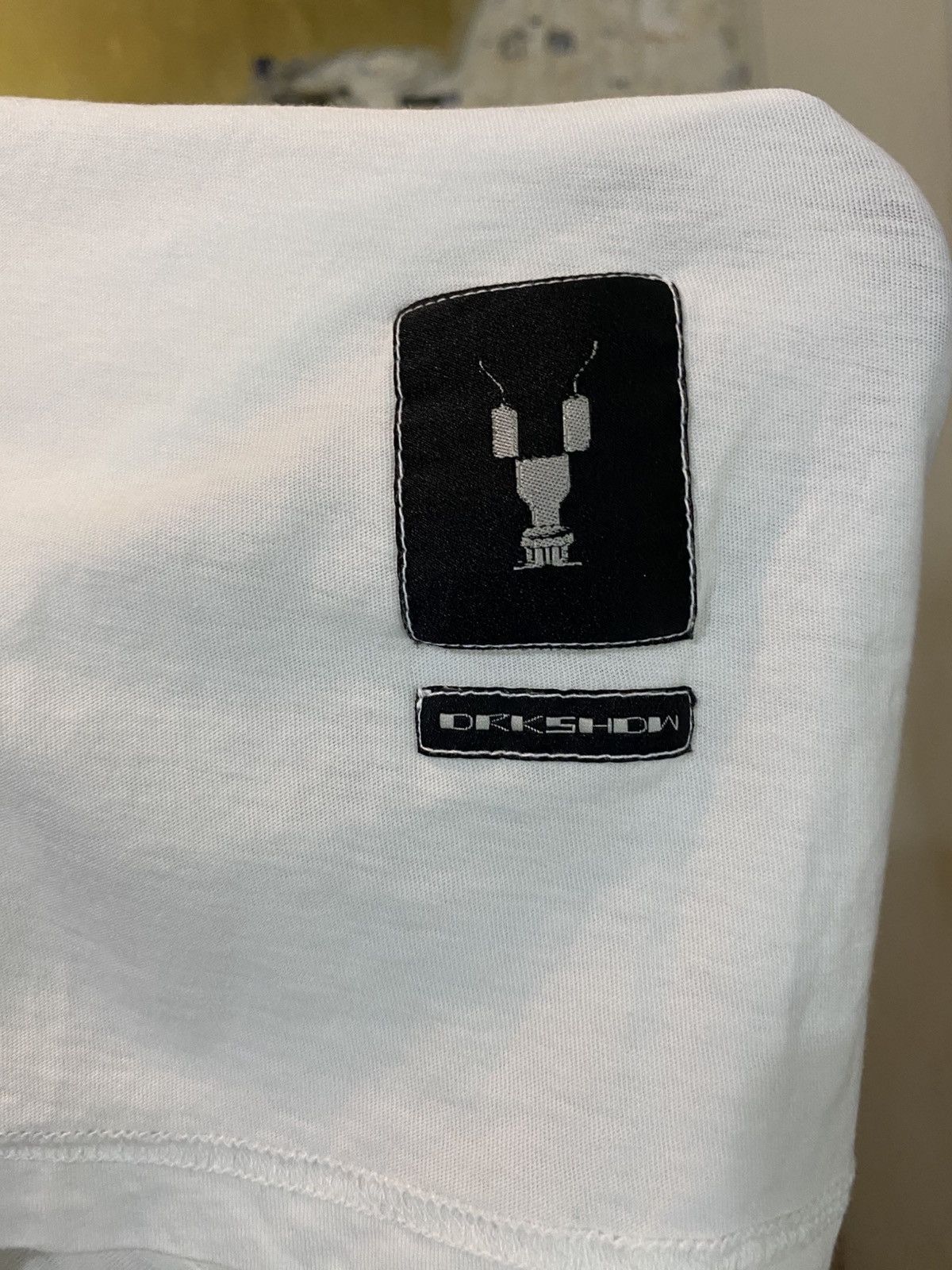 Rick Owens Drkshdw Rick Owens drksdw White basic T Size US S / EU 44-46 / 1 - 4 Thumbnail