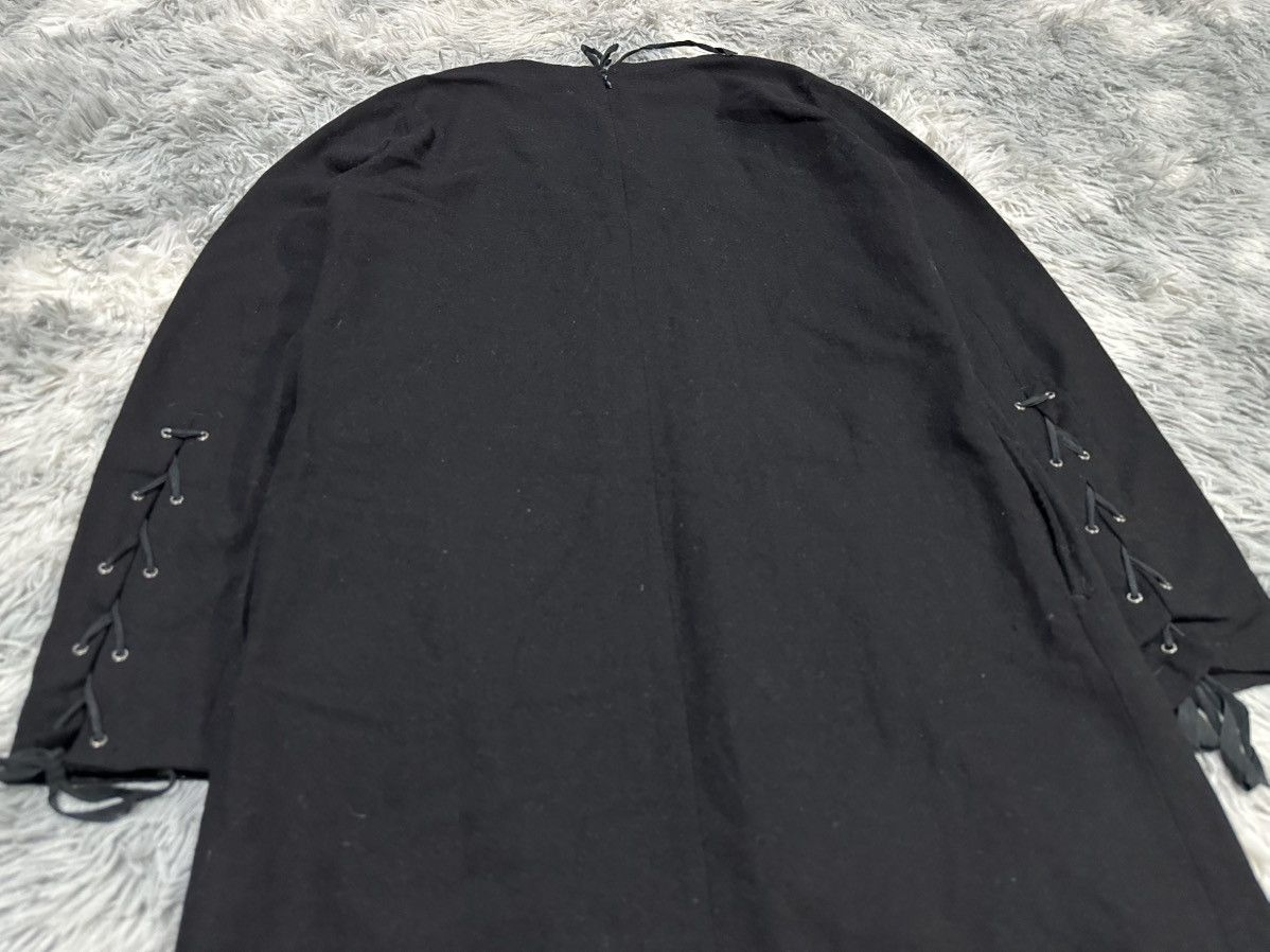 Yohji Yamamoto 🔥Gomme Wool Dress Laces Up Sleeve Yohji Yamamoto Designer Size M / US 6-8 / IT 42-44 - 8 Thumbnail