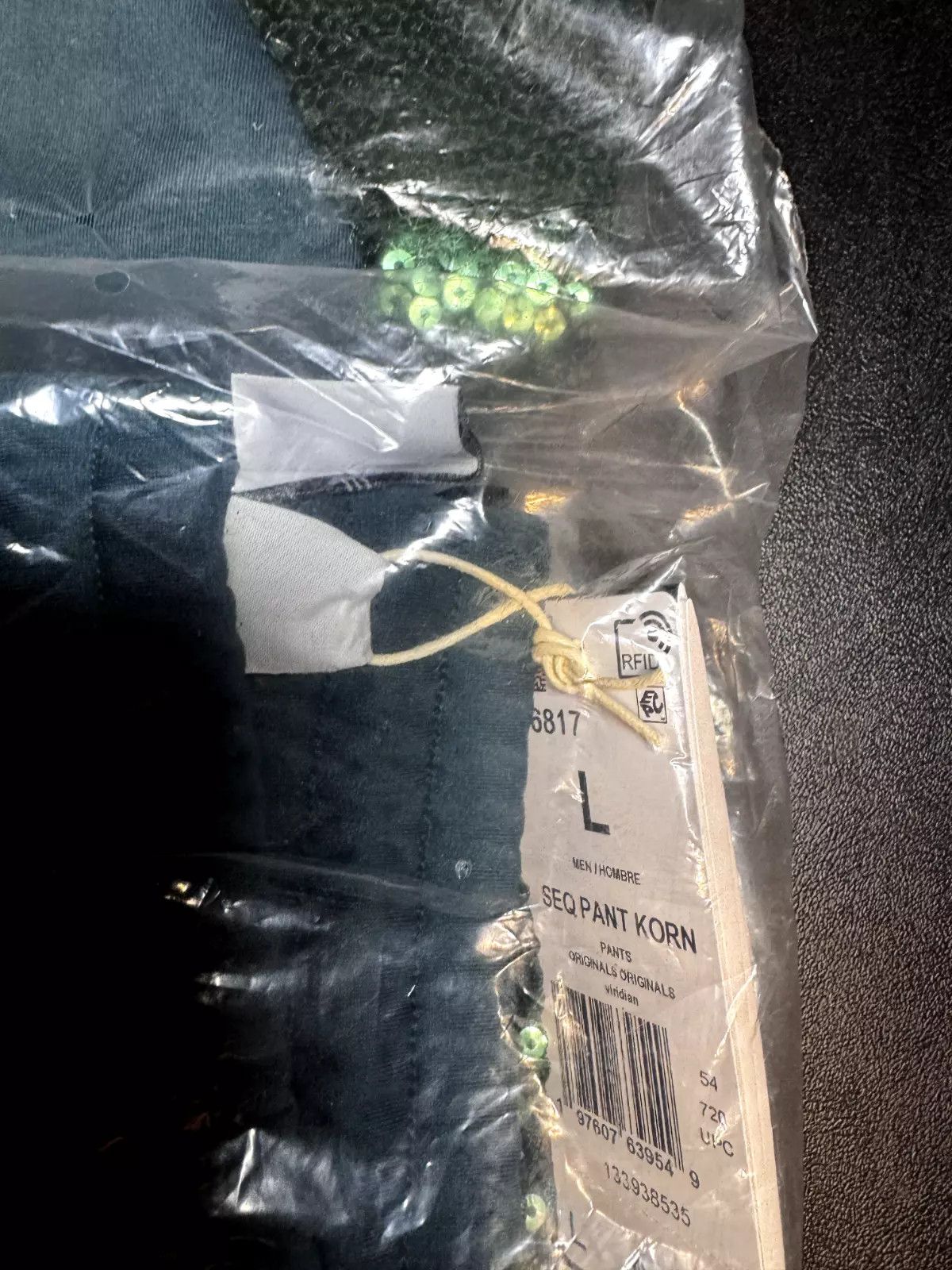 Adidas KoRn Adidas Green Sequin Track Suit Set XL Jacket & L Pants Size US XL / EU 56 / 4 - 9 Thumbnail