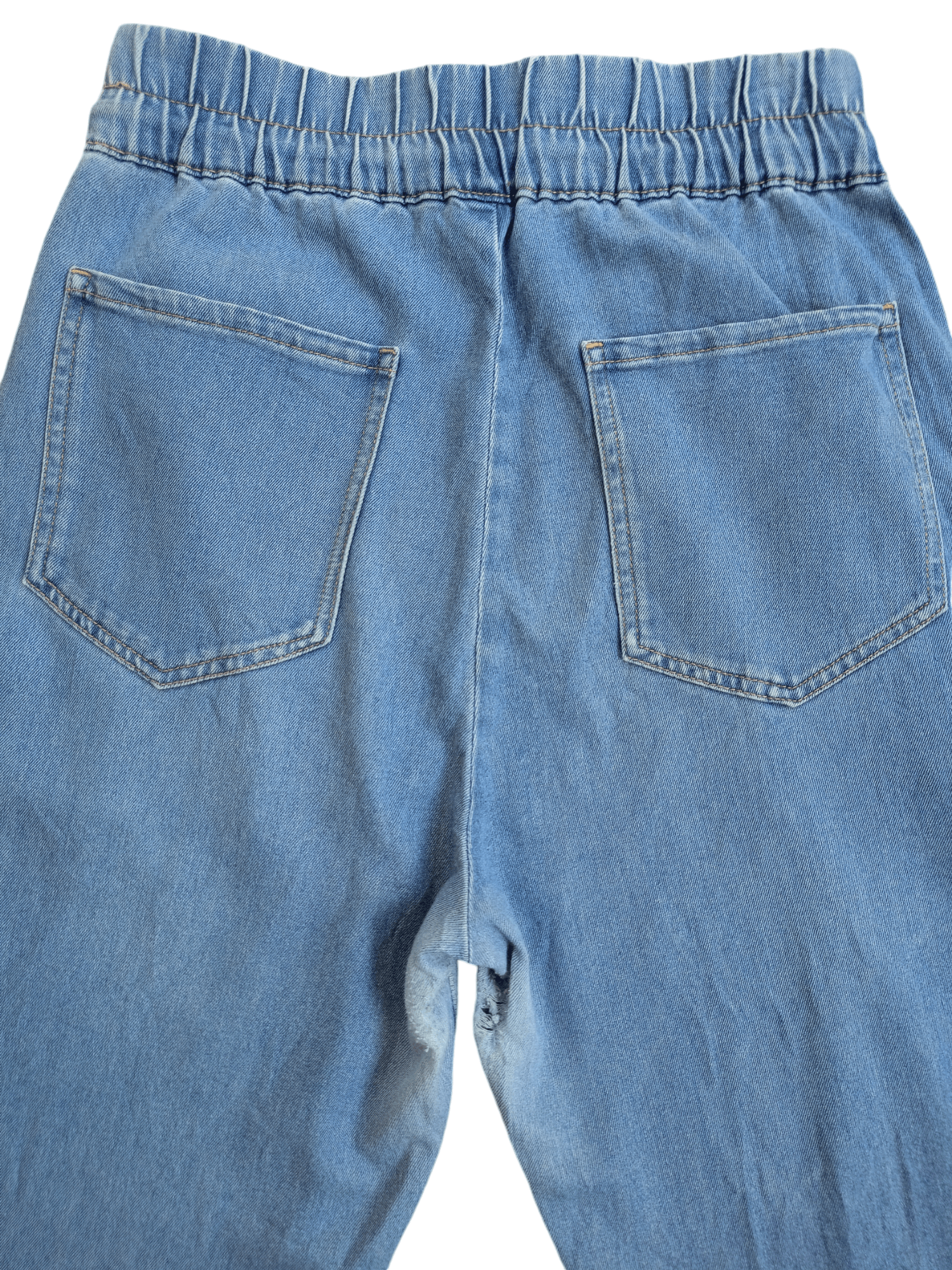 Japanese Brand × Vintage Shoo-La-Rue Women's Elastic Waistband Streetwear Denim Size 26" / US 2 / IT 38 - 16 Thumbnail