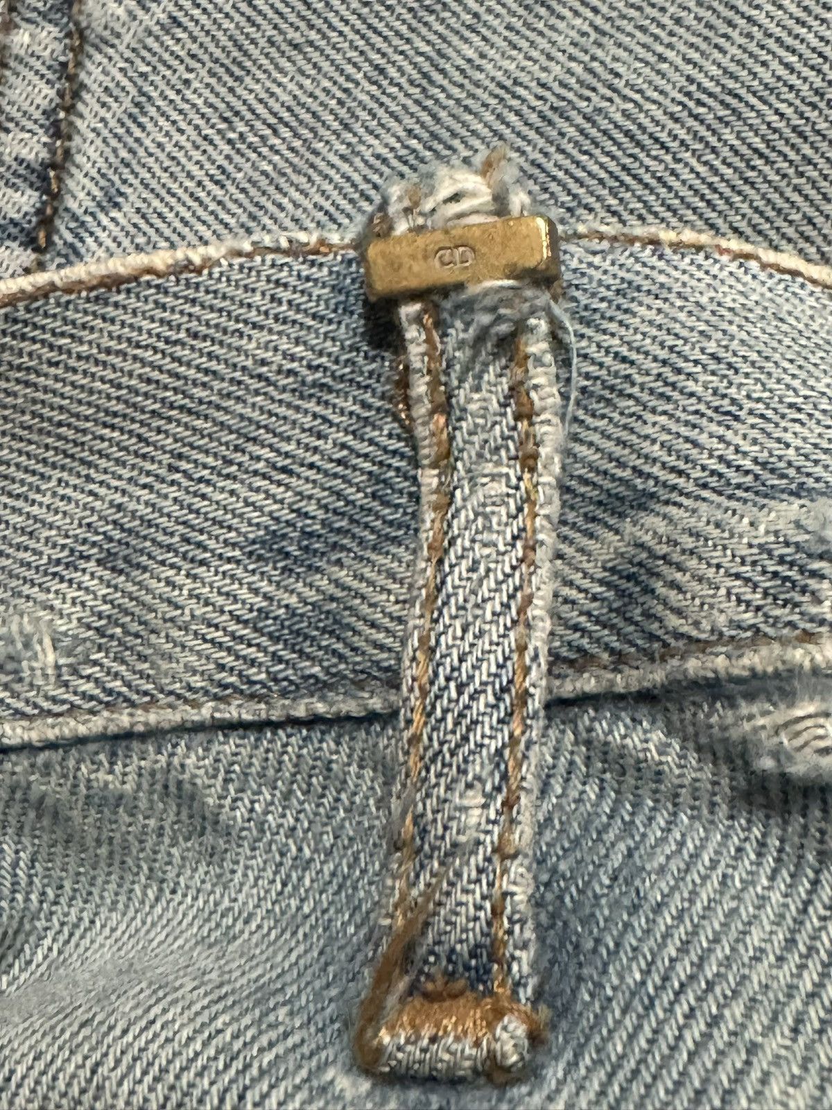 Dior Dior SS06 Crash Denim Size US 29 - 4 Thumbnail