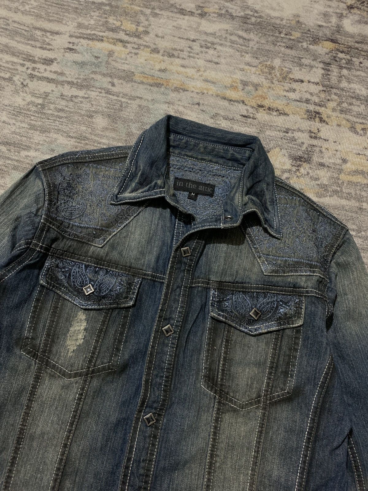 In The Attic In The Attic Denim Shirt Size US S / EU 44-46 / 1 - 3 Thumbnail