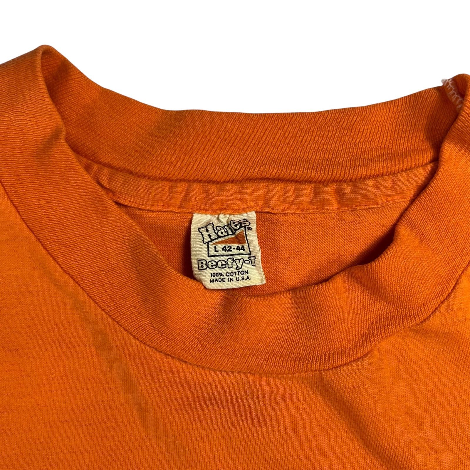 Hanes × Vintage Vintage 1970s Hanes South Padre Island Texas faded tee (L) Size US L / EU 52-54 / 3 - 6 Thumbnail