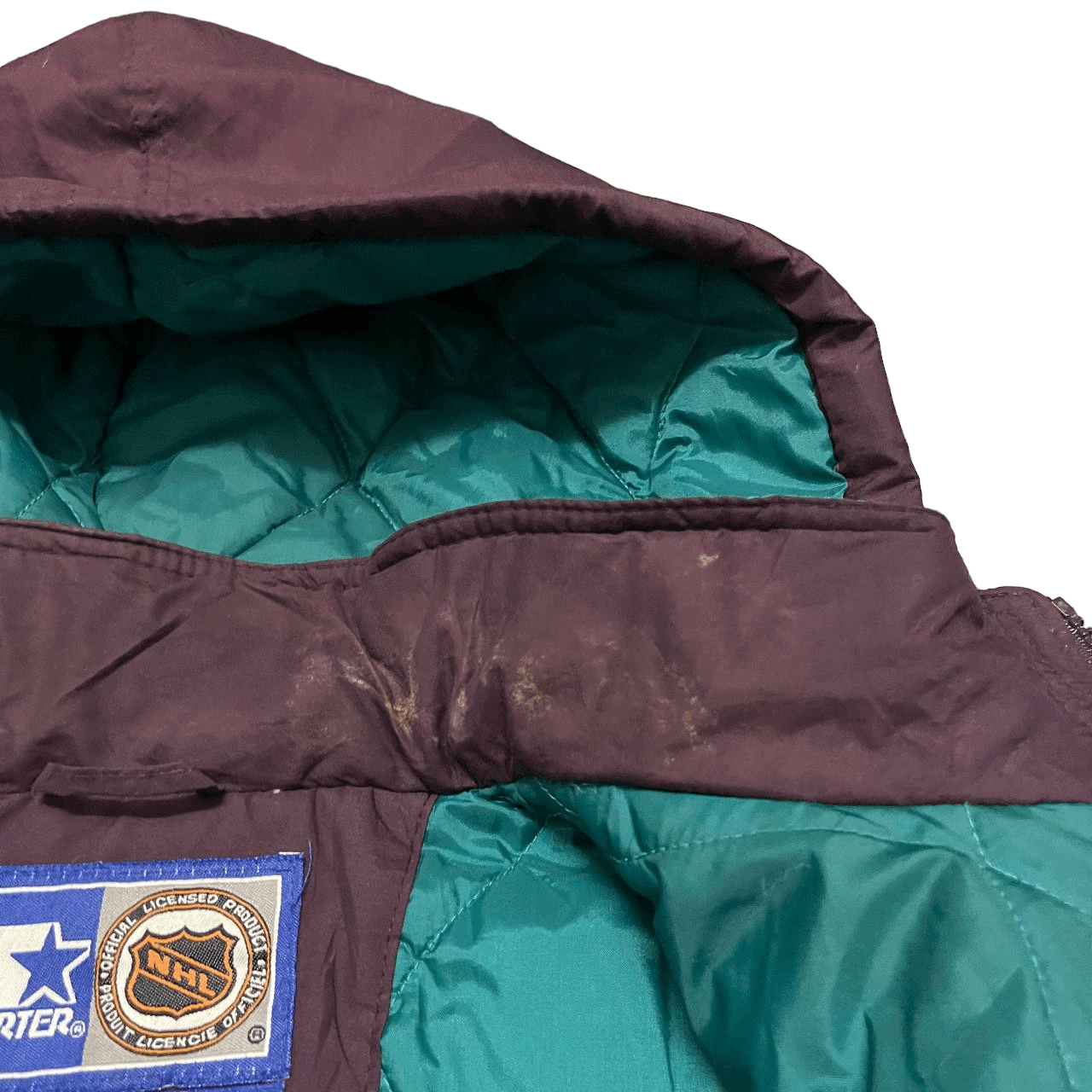 NHL Vintage Starter NHL The Mighty Ducks Jacket Size US XL / EU 56 / 4 - 14 Thumbnail