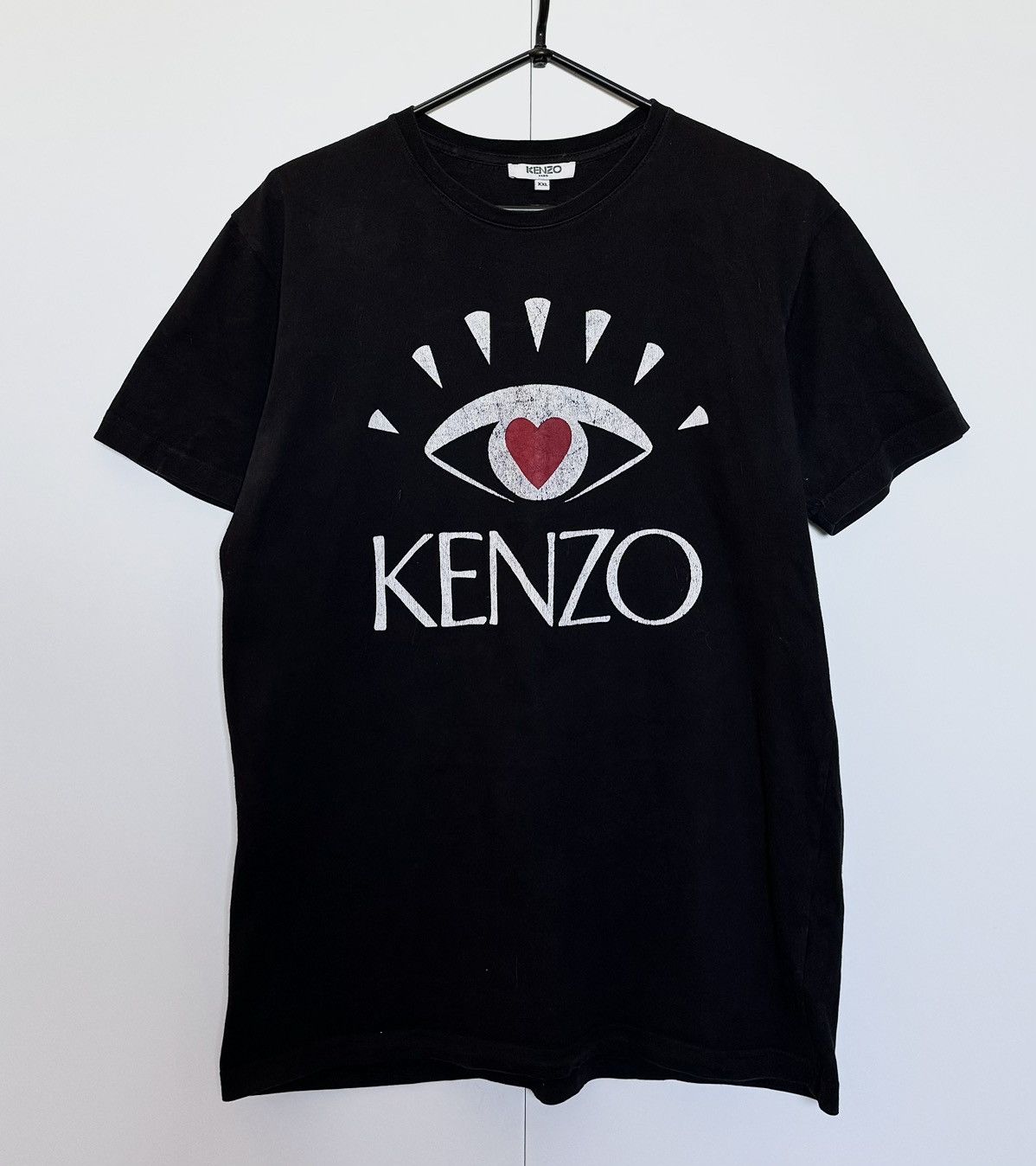 Kenzo × Vintage 🇫🇷Vintage Kenzo Paris Eye Logo Tee Size US XXL / EU 58 / 5 - 1 Thumbnail