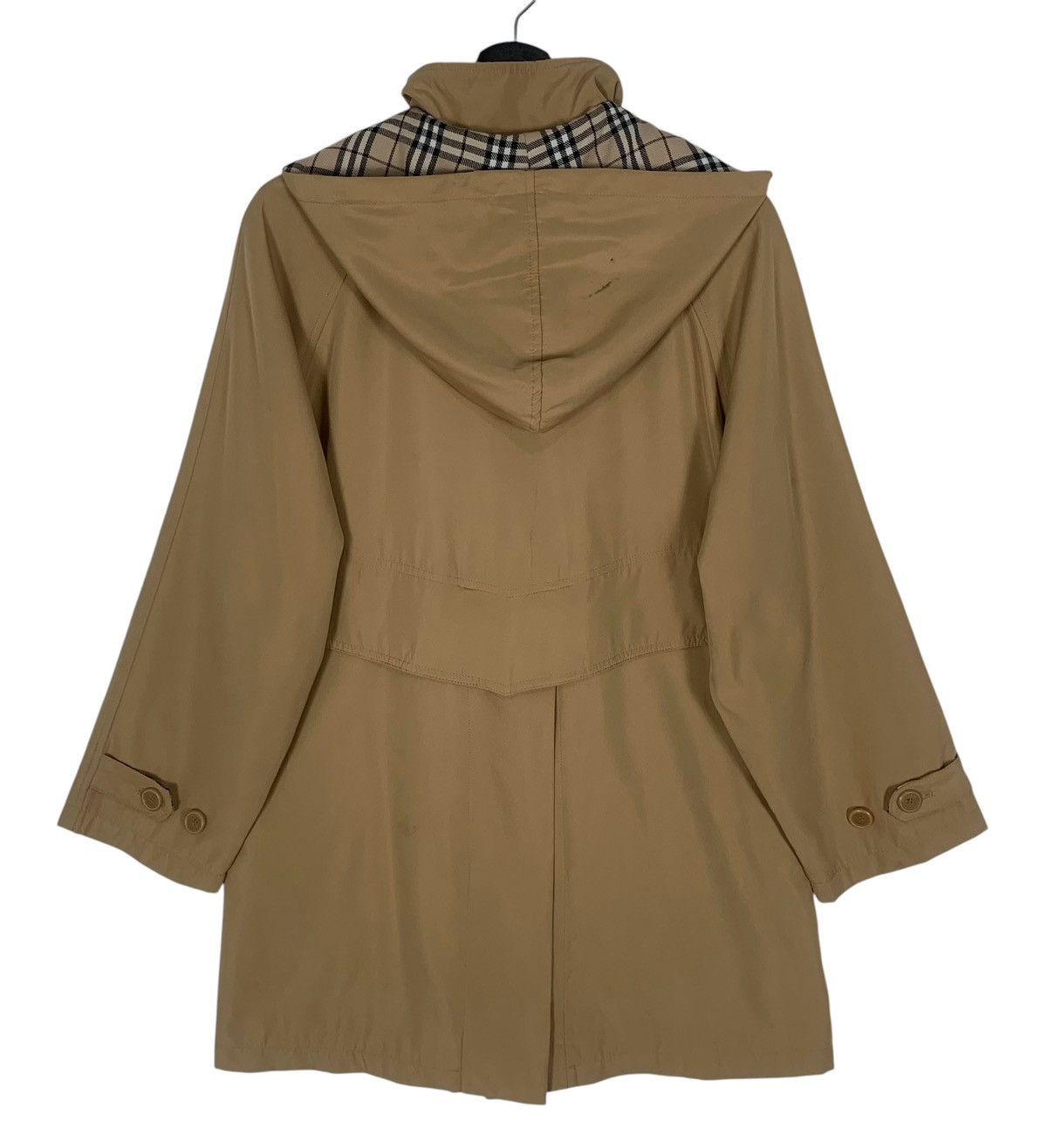 Burberry Burberry London Designer Luxury Nova Check Parka Coat Jacket Size M / US 6-8 / IT 42-44 - 7 Thumbnail