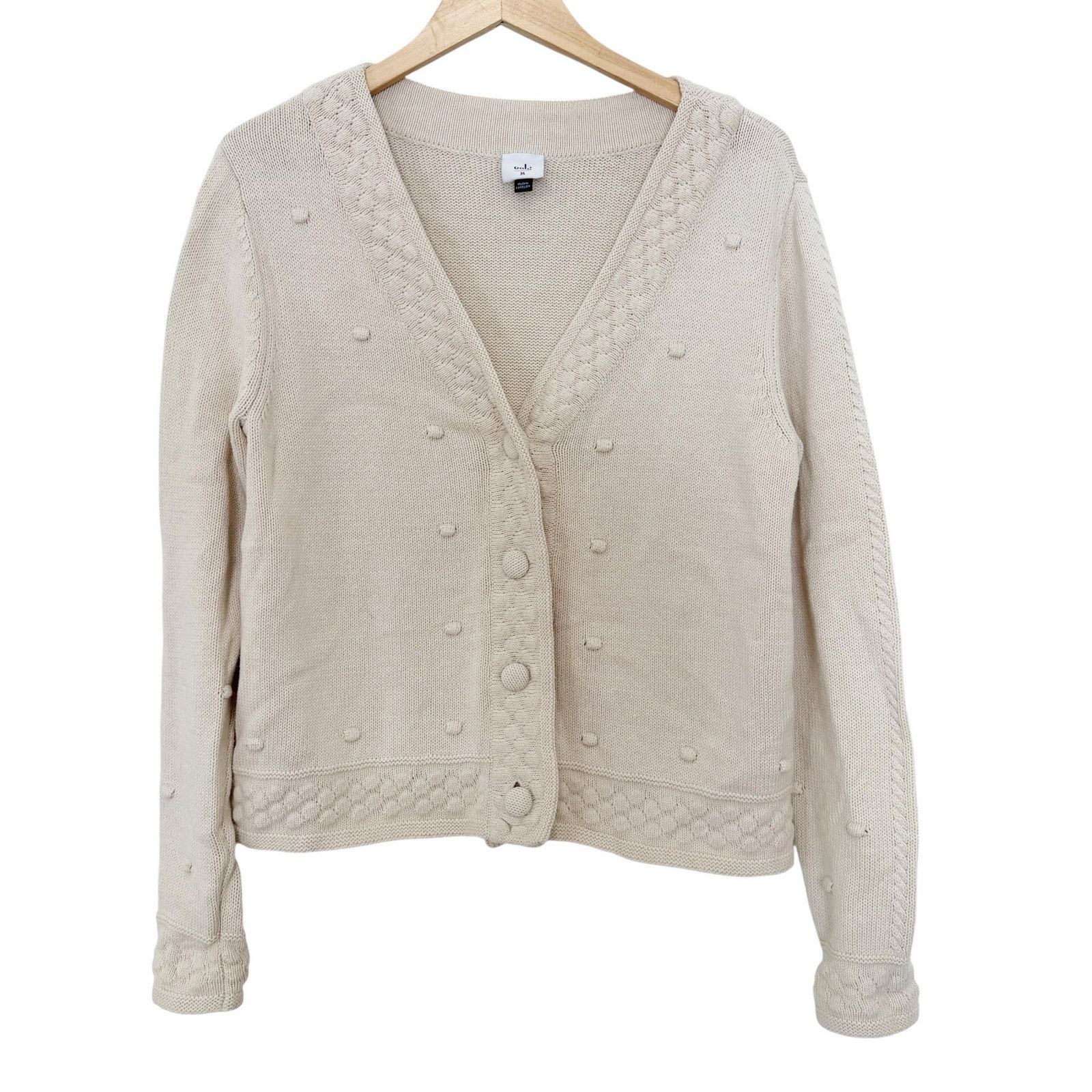 Other Cabi Cream Retron Cardigan Sz M Size M / US 6-8 / IT 42-44 - 1 Thumbnail