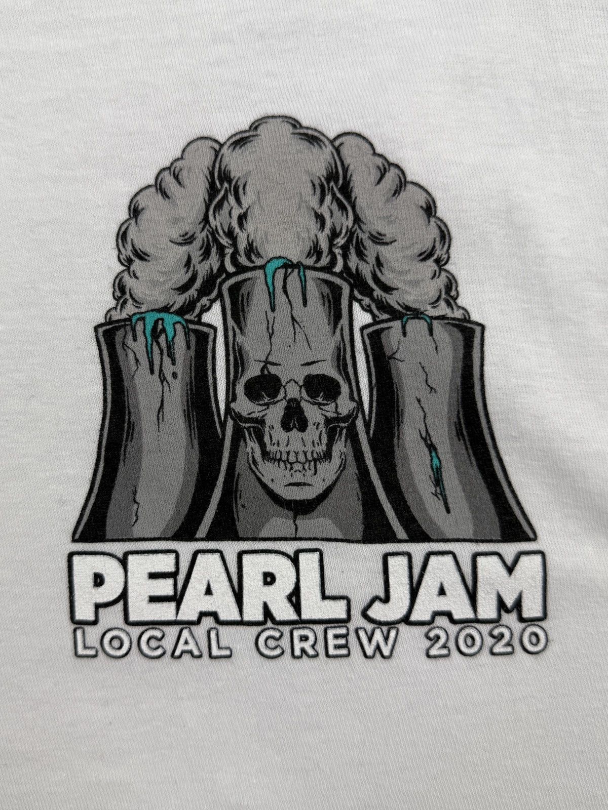 Band Tees 2020 Covid Canceled Concert Pearl Jam Local Crew T-Shirt Size US XL / EU 56 / 4 - 4 Thumbnail
