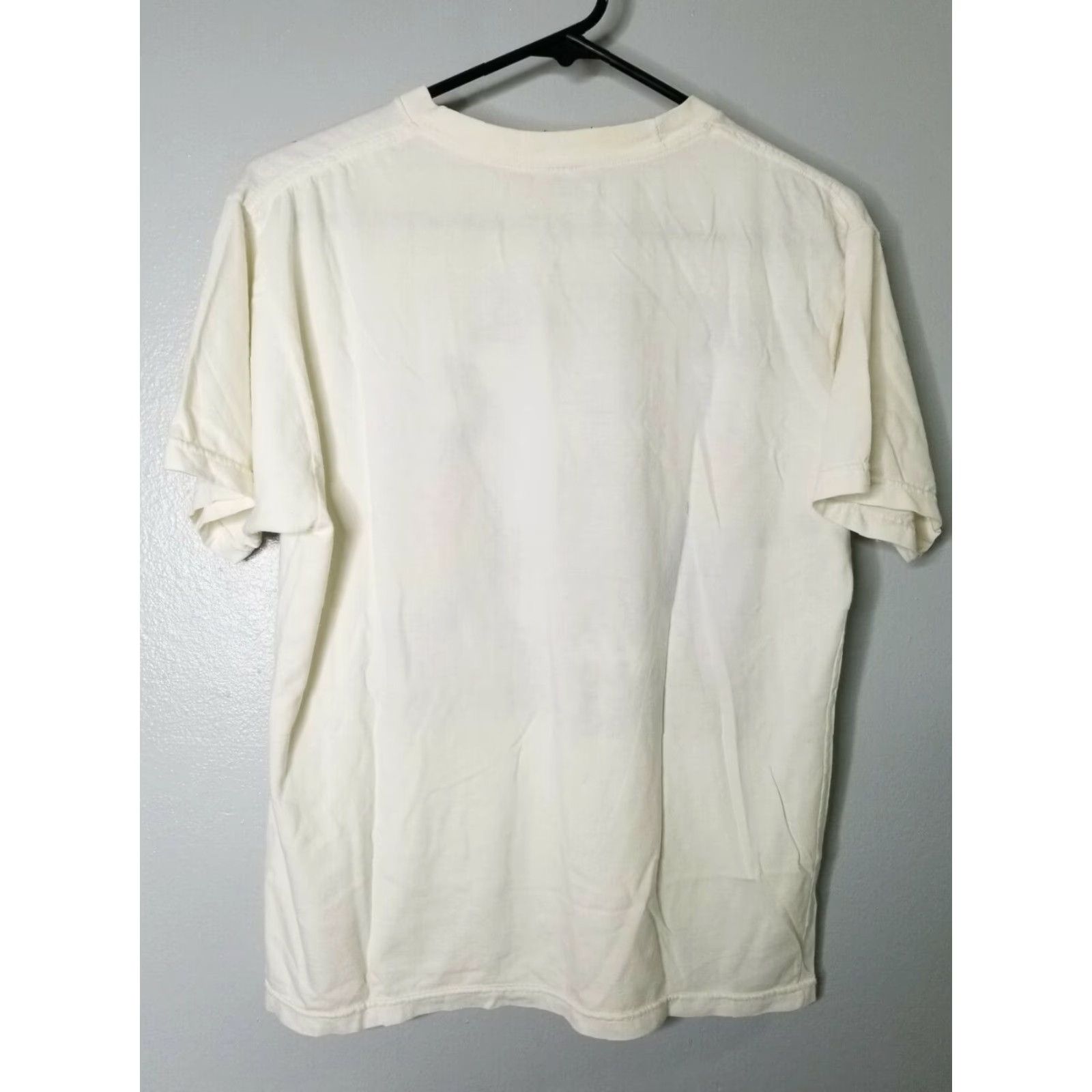 Vintage VINTAGE Unbranded Ivory Jazz Parrot Birds Travel T-Shirt Men’s M Cotton Blend Graphic Print Retro Size US M / EU 48-50 / 2 - 2 Thumbnail