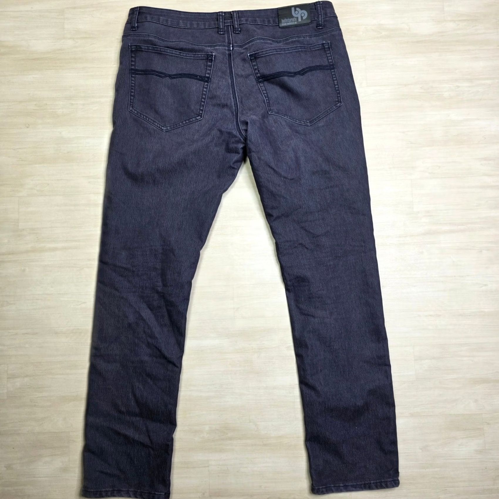 Denime Bulletprufe Denim Jeans Mens 38 Straight Leg Pants Adventure Fit 34 Size US 38 / EU 54 - 2 Thumbnail