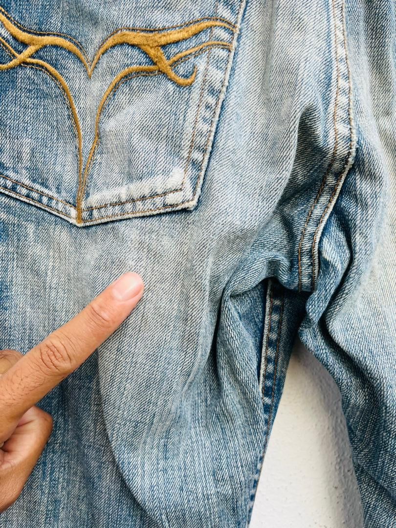 Japanese Brand × Vintage Vintage Jackrose Distressed Japanese Bootcut Fashion Style Size US 33 - 19 Thumbnail