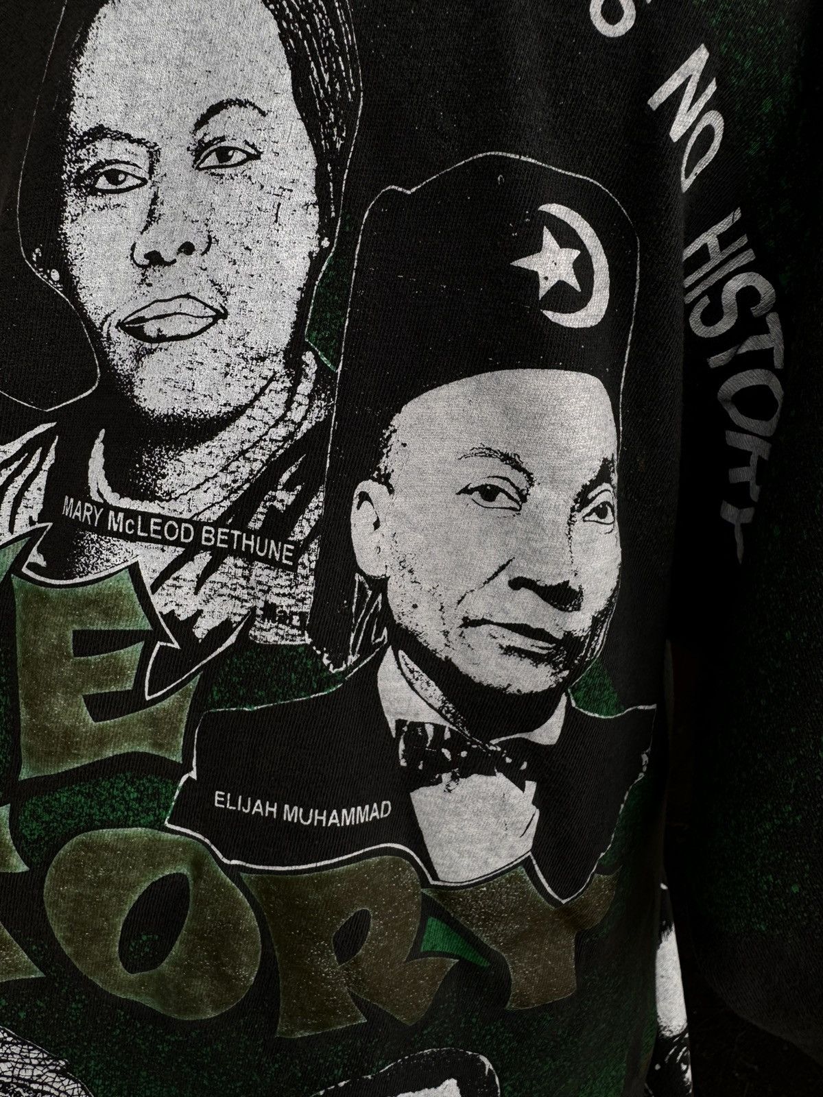 Bob Marley × Vintage Positive History Bob Marley Malcolm X Nelson Mandela Vintage Size US L / EU 52-54 / 3 - 8 Thumbnail