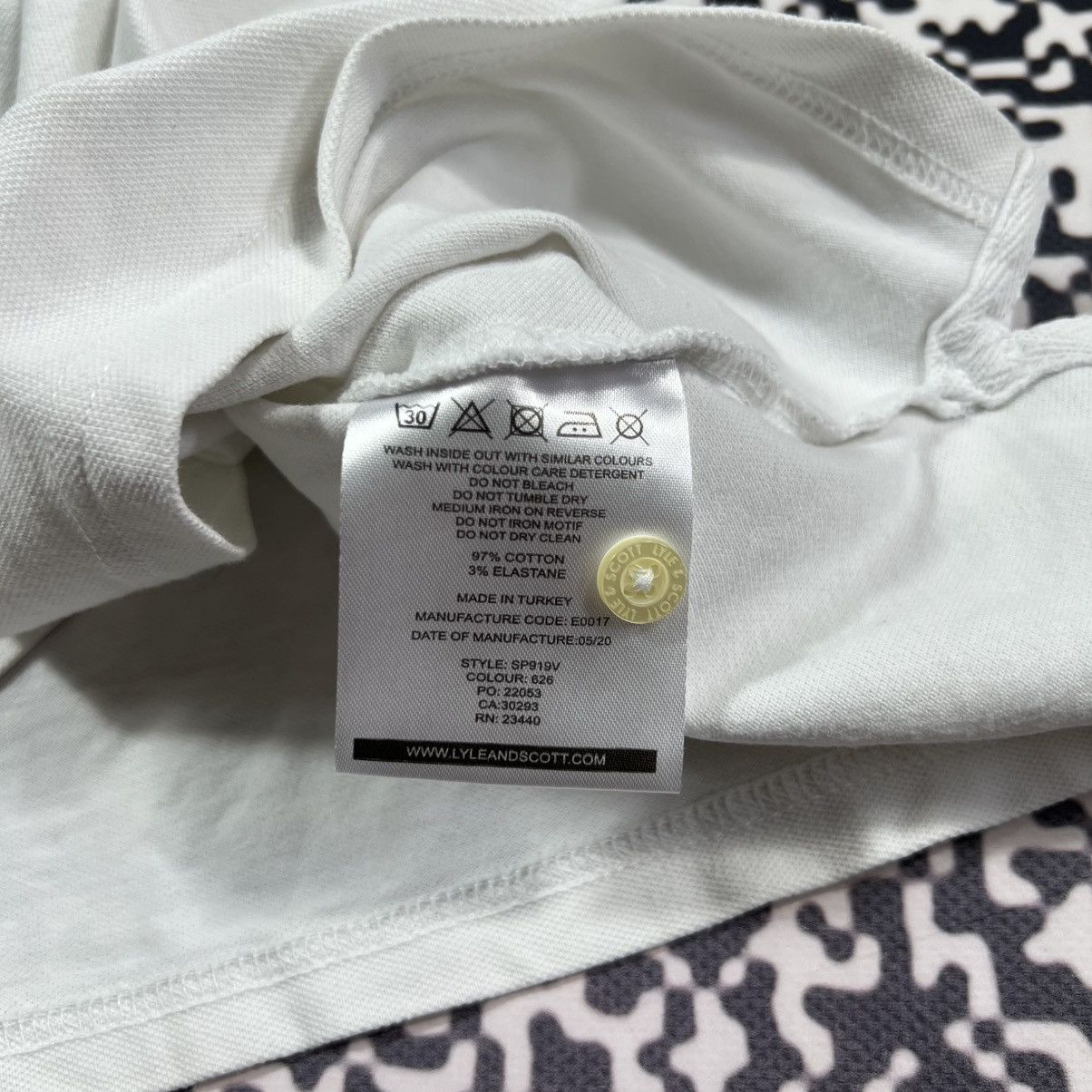 Lyle & Scott Vintage Y2K Lyle Scott Casual Classic Style Polo T-shirt Size US L / EU 52-54 / 3 - 13 Thumbnail