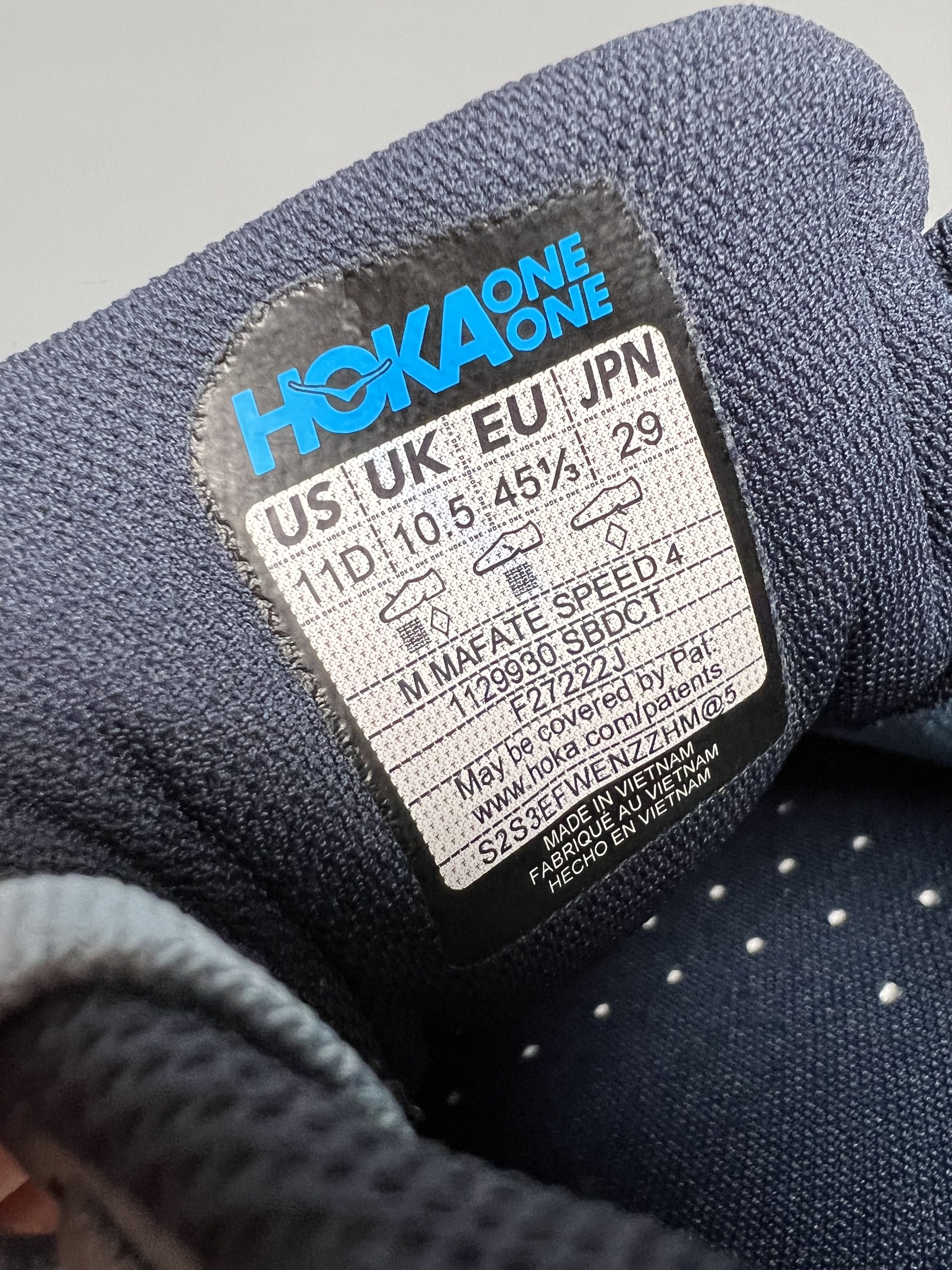 Hoka 11D Hoka One One Mafate Speed 4 Men's Trail Running Shoes Size US 11 / EU 44 - 10 Thumbnail