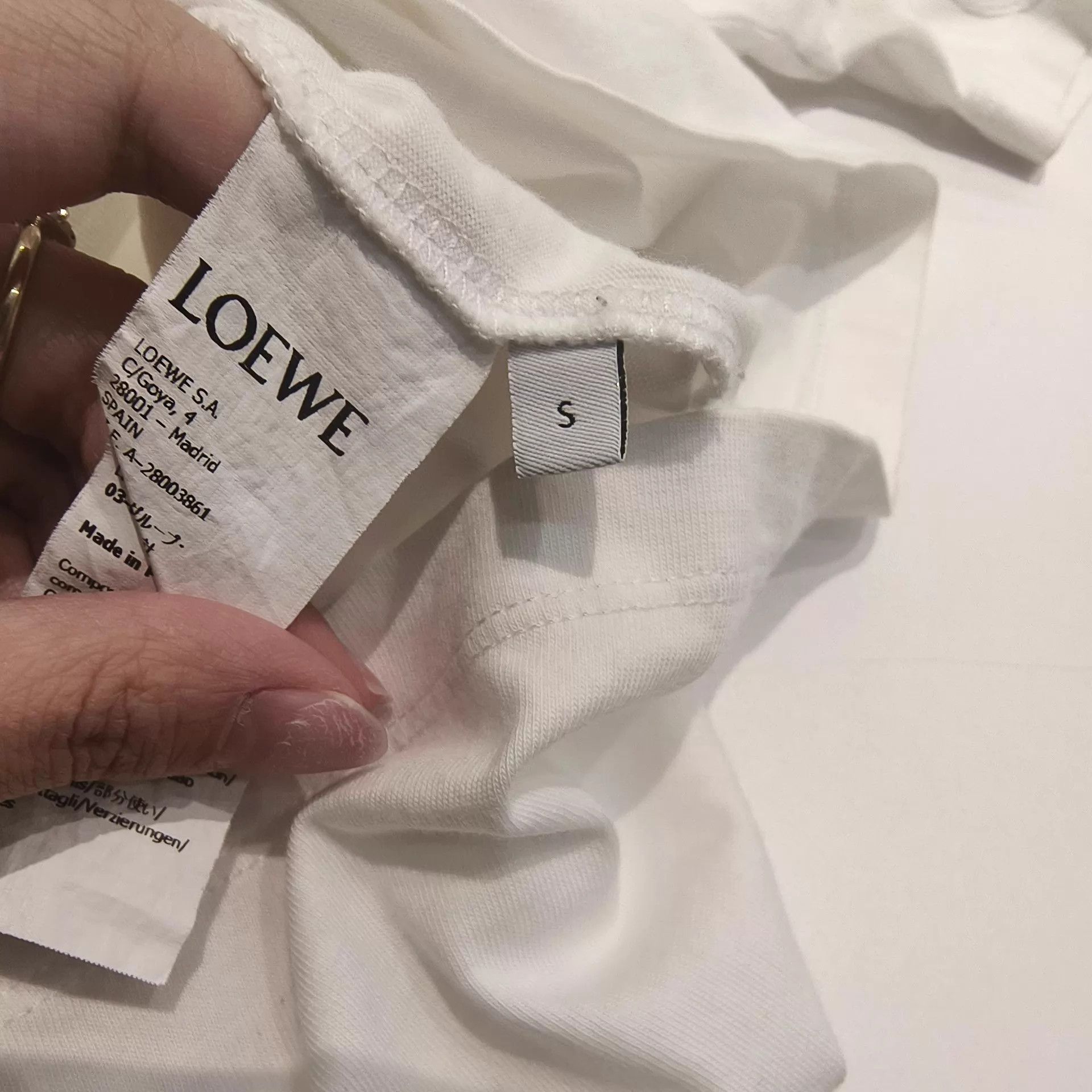 Loewe Loewe Authentic Near Mint Short Sleeve Shirt Size S Size US S / EU 44-46 / 1 - 4 Thumbnail