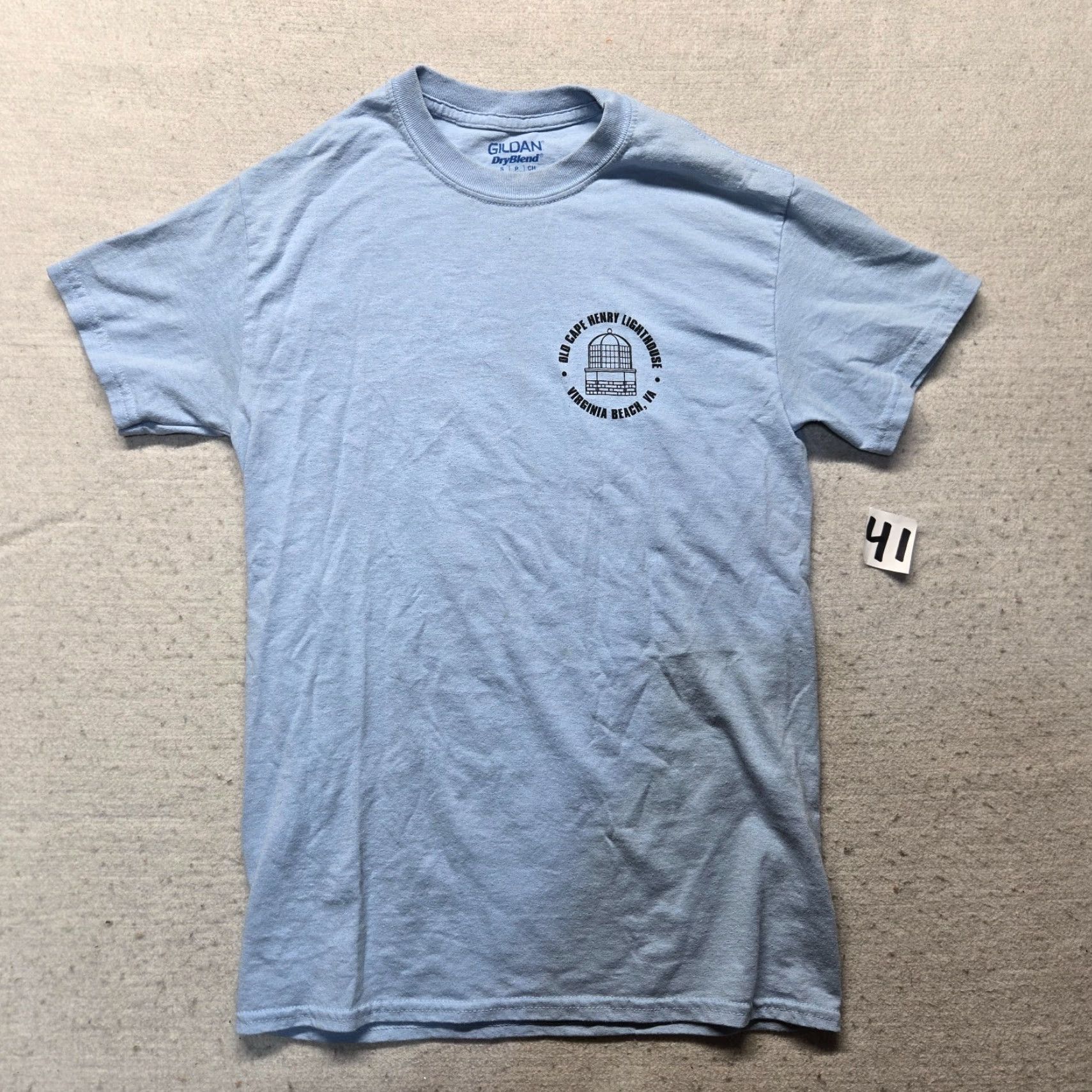 Vintage Old Cape Henry Lighthouse VA Virginia Beach Tee Shirt Adult Size S Small Size US S / EU 44-46 / 1 - 2 Thumbnail