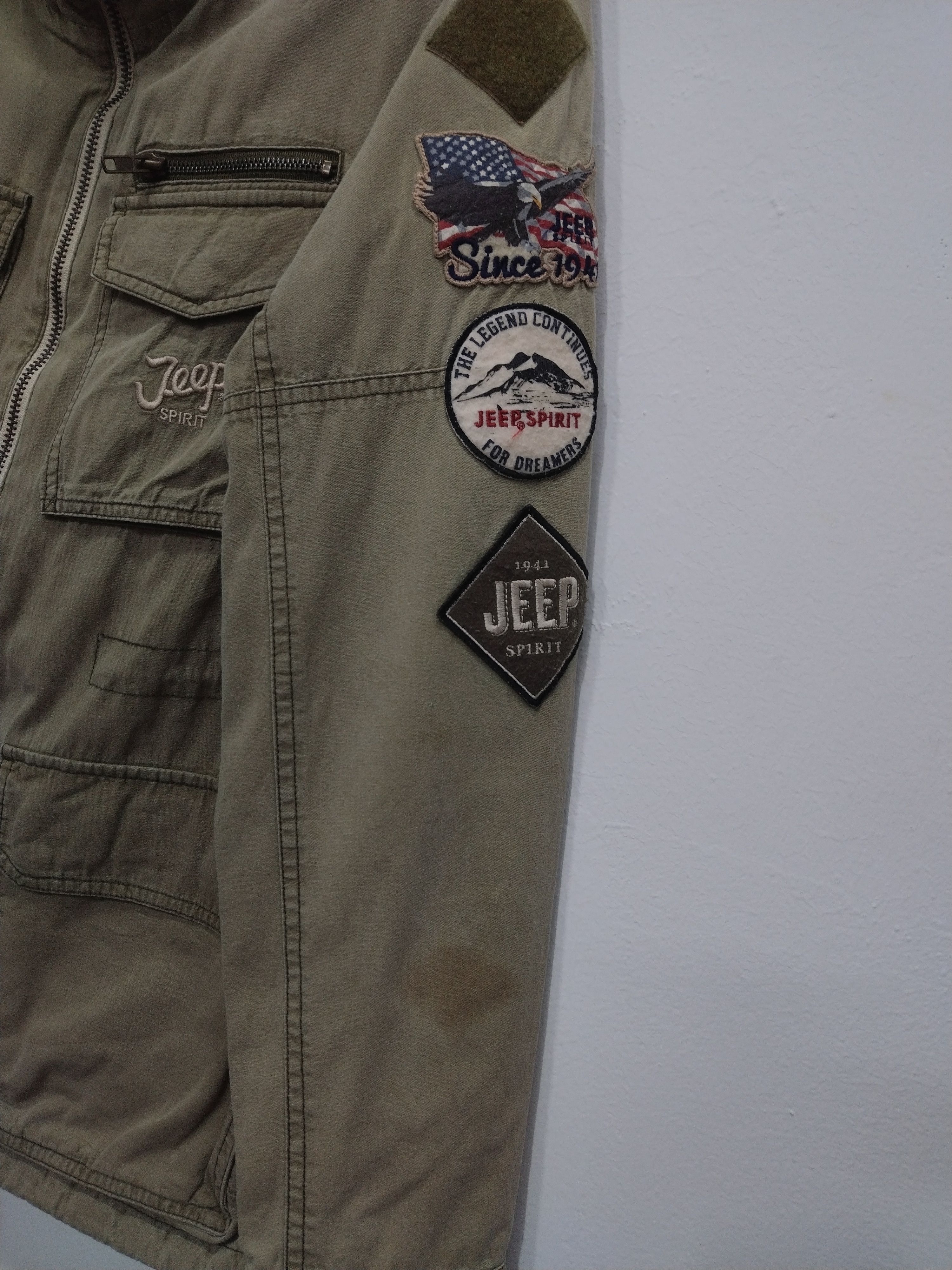 Jeep 🔥JEEP SPIRIT PRODUCT PARKA TACTICAL MULTIPOCKETS JACKETS Size US M / EU 48-50 / 2 - 10 Thumbnail