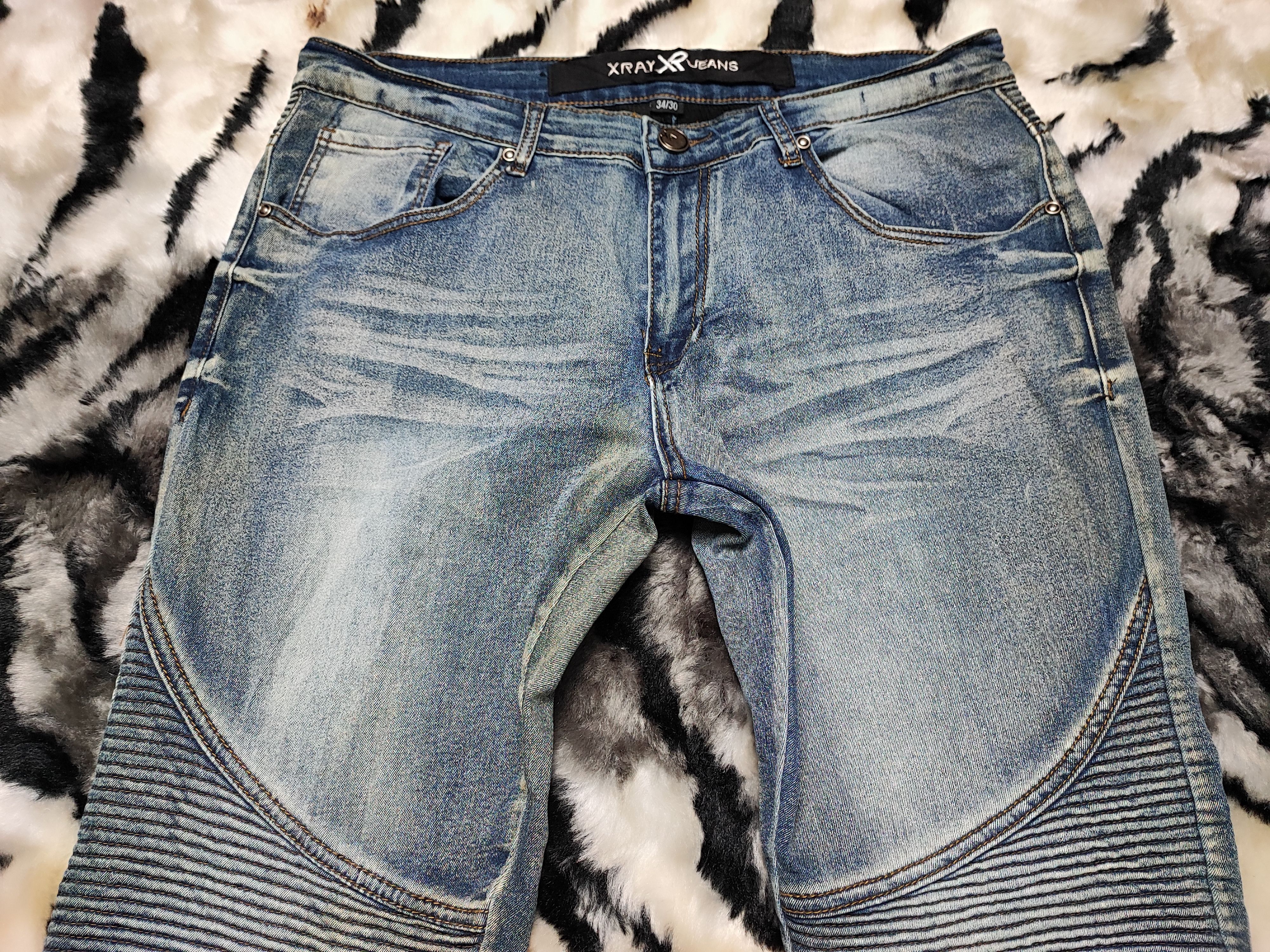 Kapital × Xray Footwear DOUBLE KNEE RIDE JEANS by X Ray Size US 34 / EU 50 - 3 Thumbnail