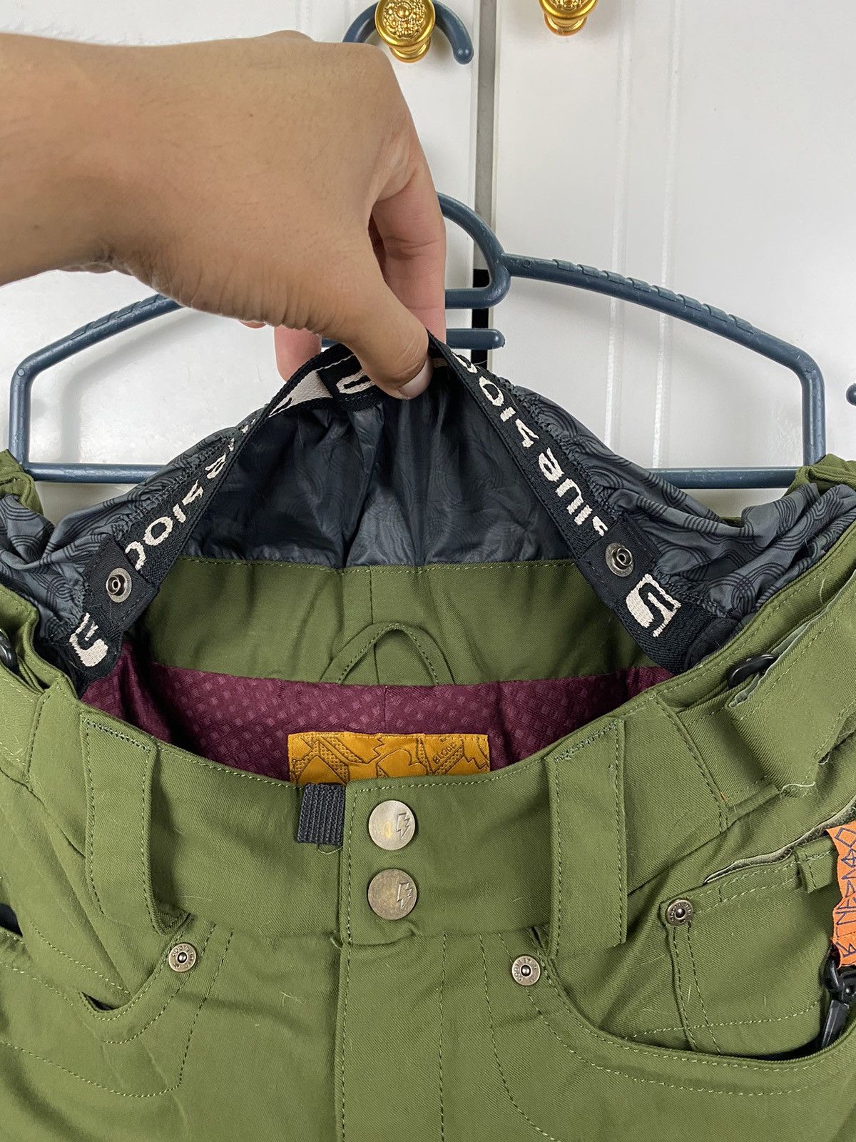 Japanese Brand Blue Blood Green Pants Size US 32 / EU 48 - 9 Thumbnail