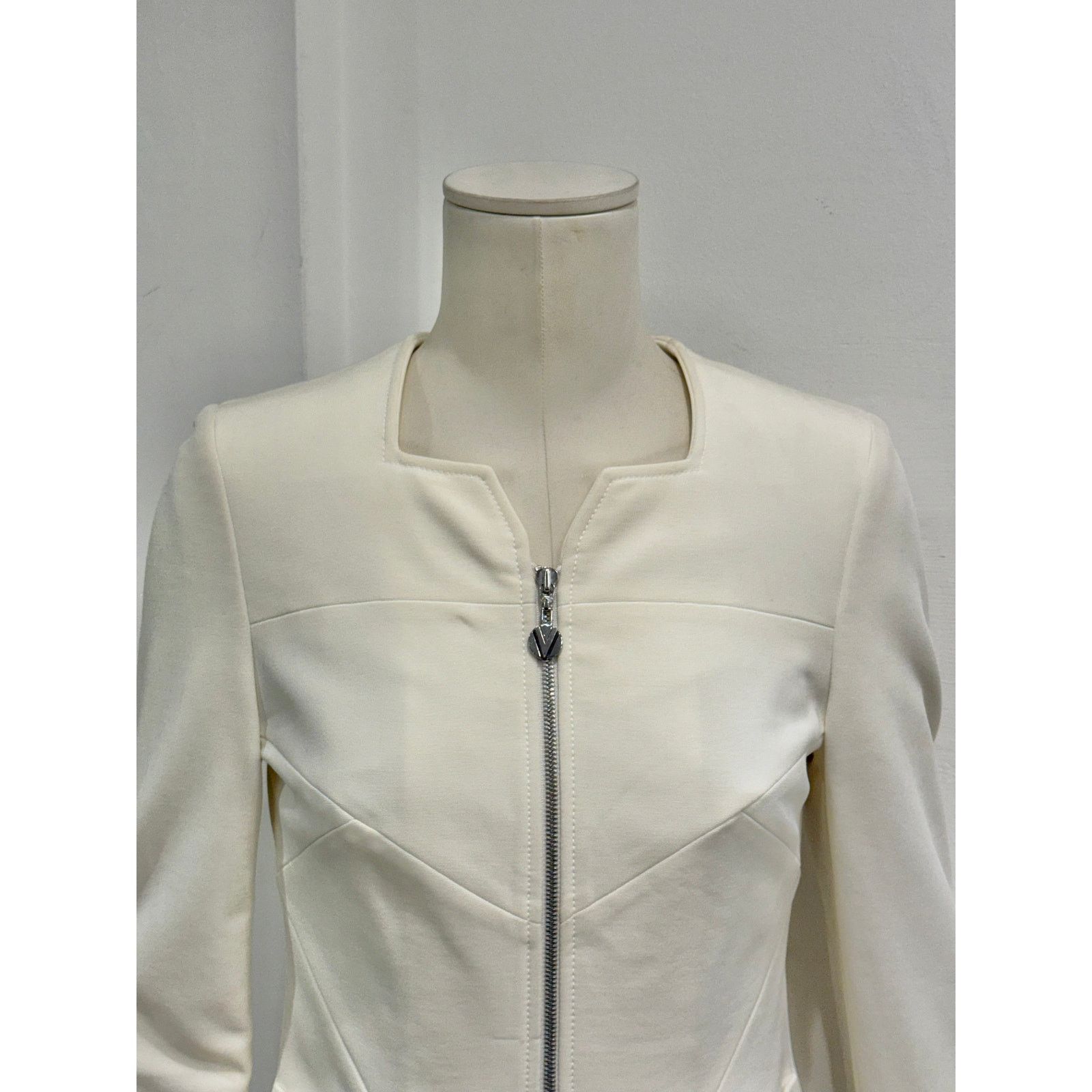 Versace 2000s Gianni Versace back zip structured paneled jacket Size M / US 6-8 / IT 42-44 - 9 Thumbnail