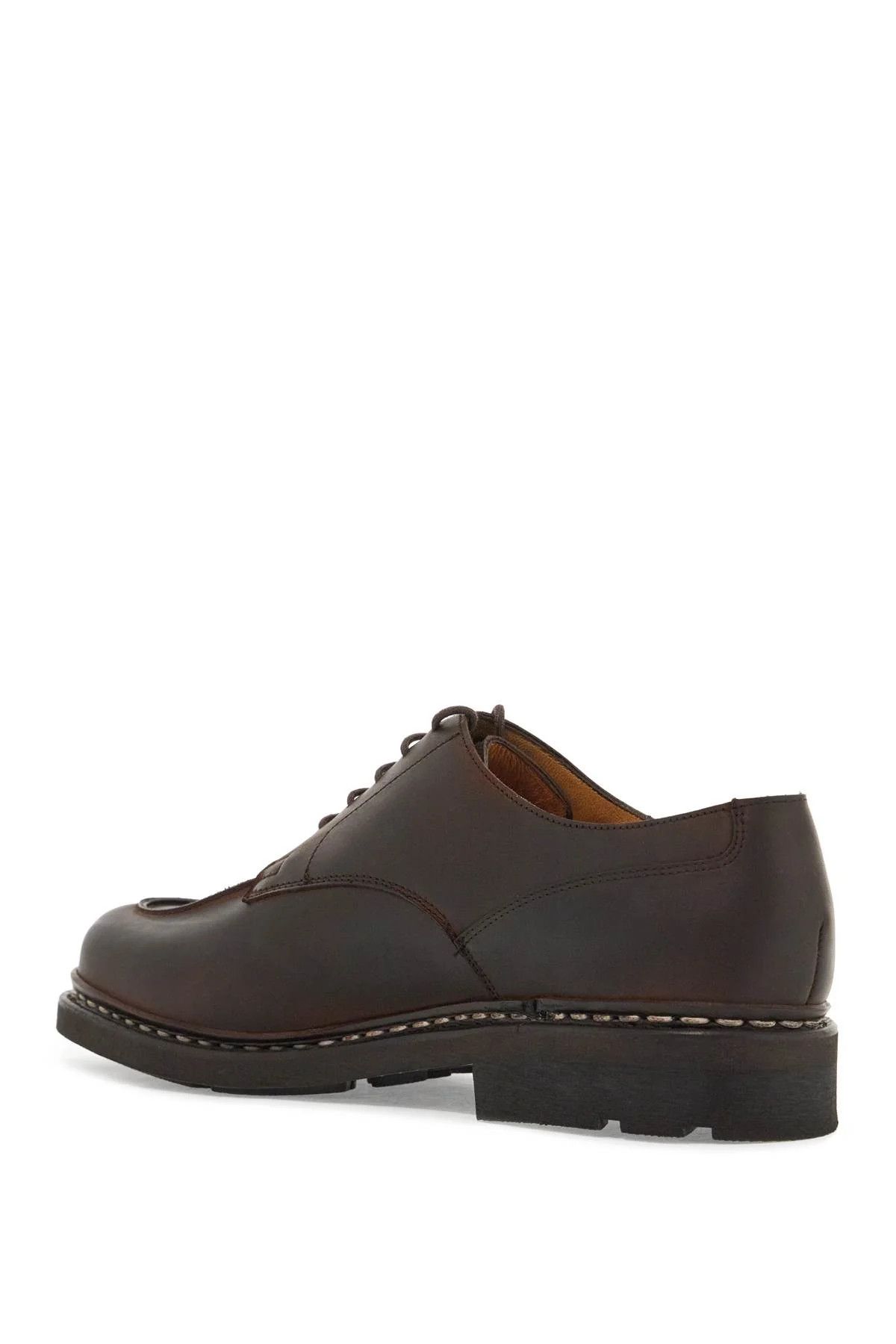 Paraboot o1s22i1n1224 Chambord Leather Derby Shoes in Brown Size US 11 / EU 44 - 3 Thumbnail
