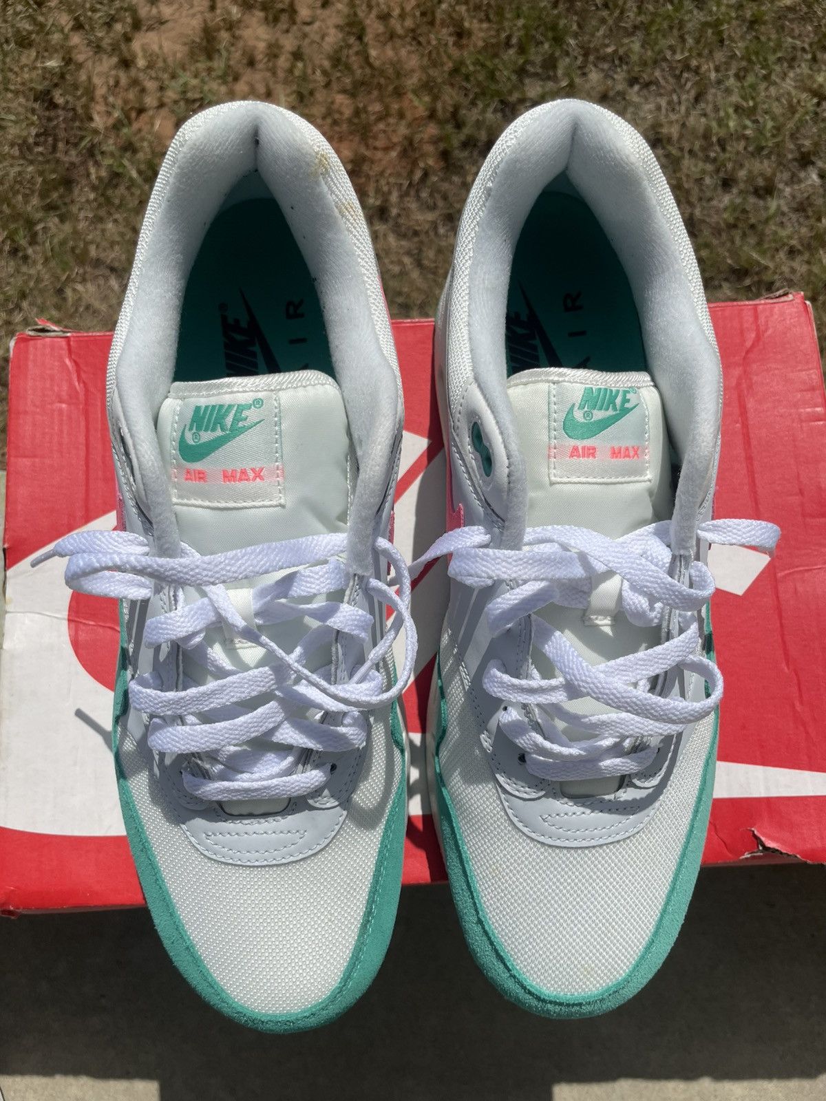 Nike AIR MAX 1 'WATERMELON' Size US 11 / EU 44 - 2 Thumbnail