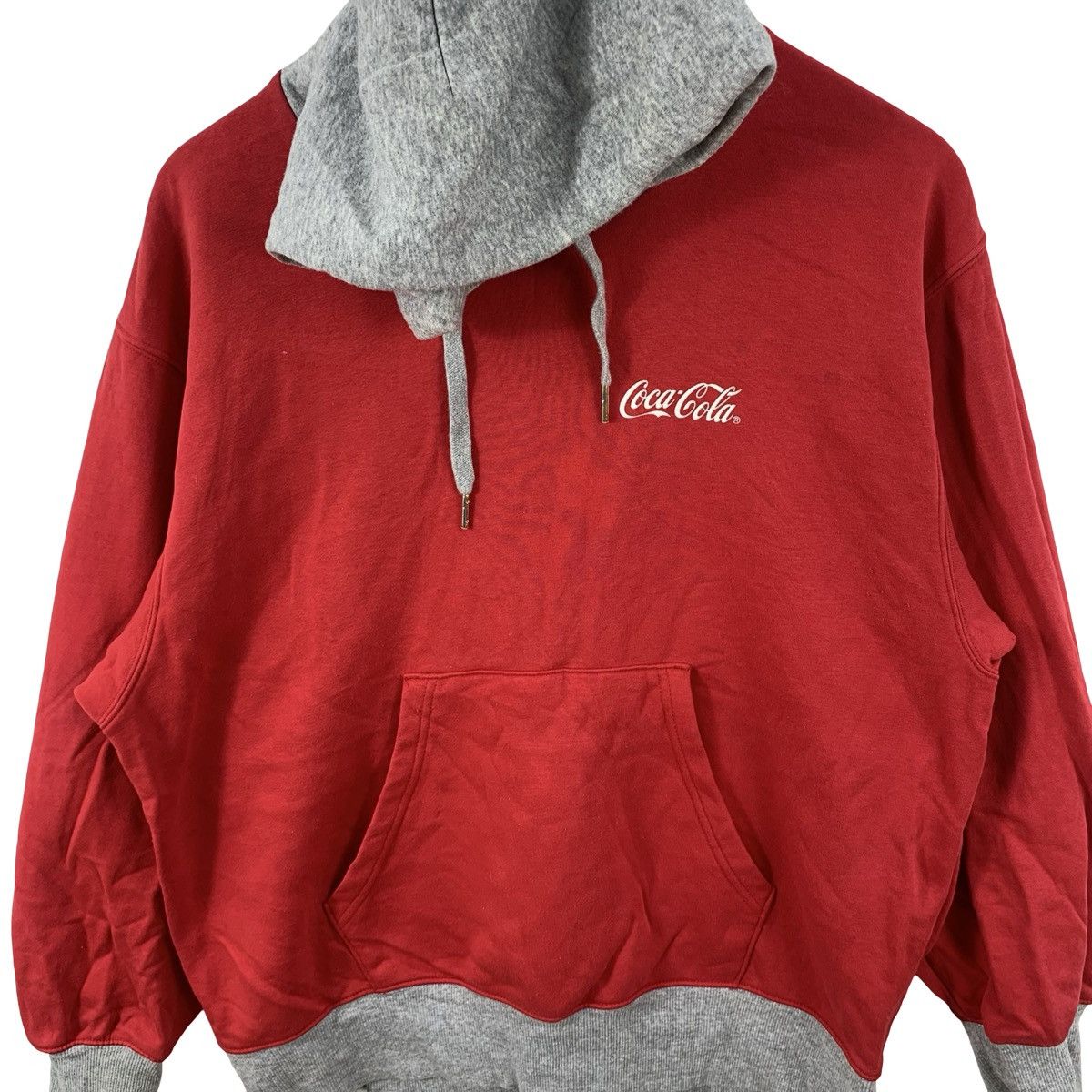 Coca Cola Vintage COCA-COLA Embroidered Logo Hoodie Pullover Size US M / EU 48-50 / 2 - 6 Thumbnail