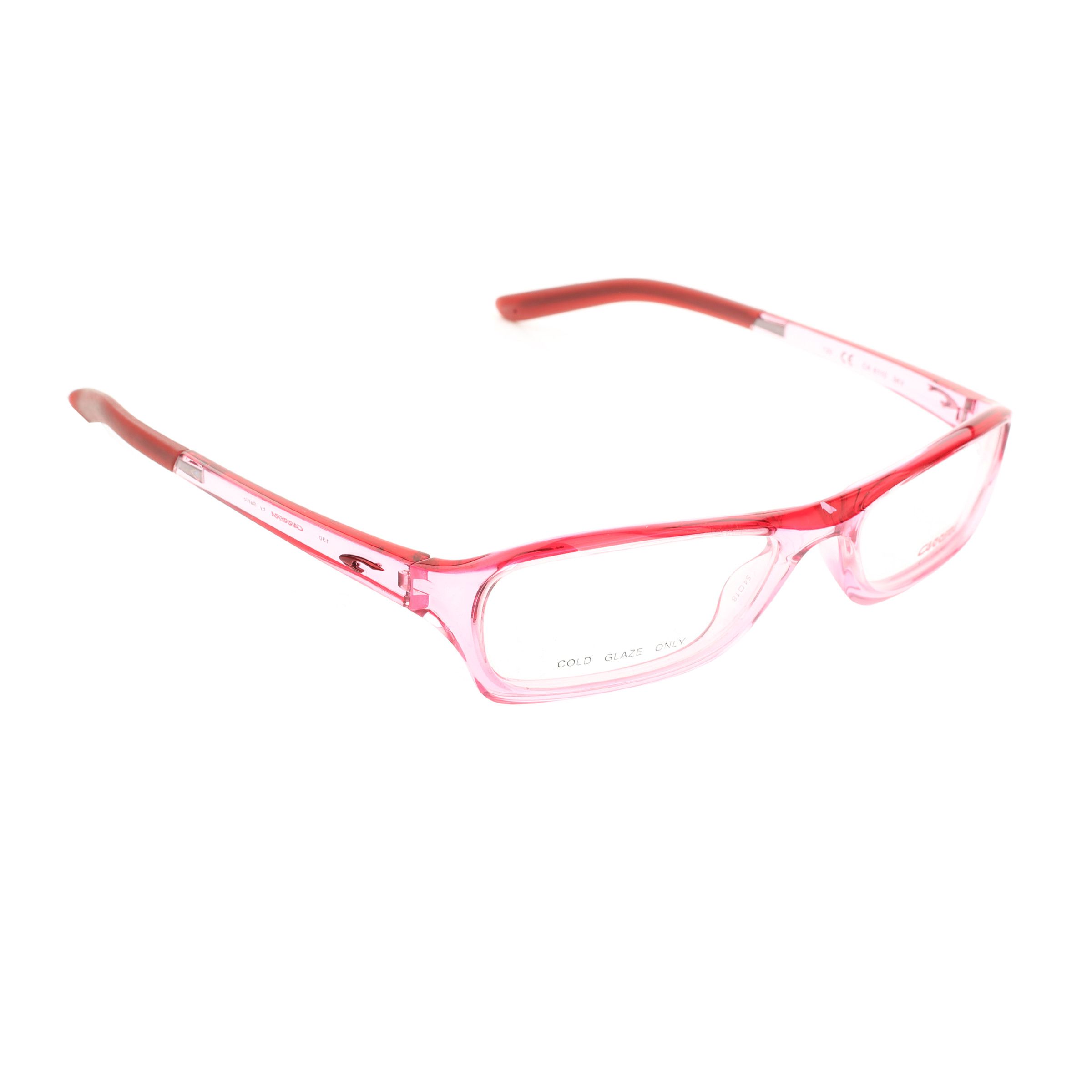 Carrera × Vintage Carrera '00s Pink Transparent Sport Frame Glasses Size ONE SIZE - 1 Thumbnail
