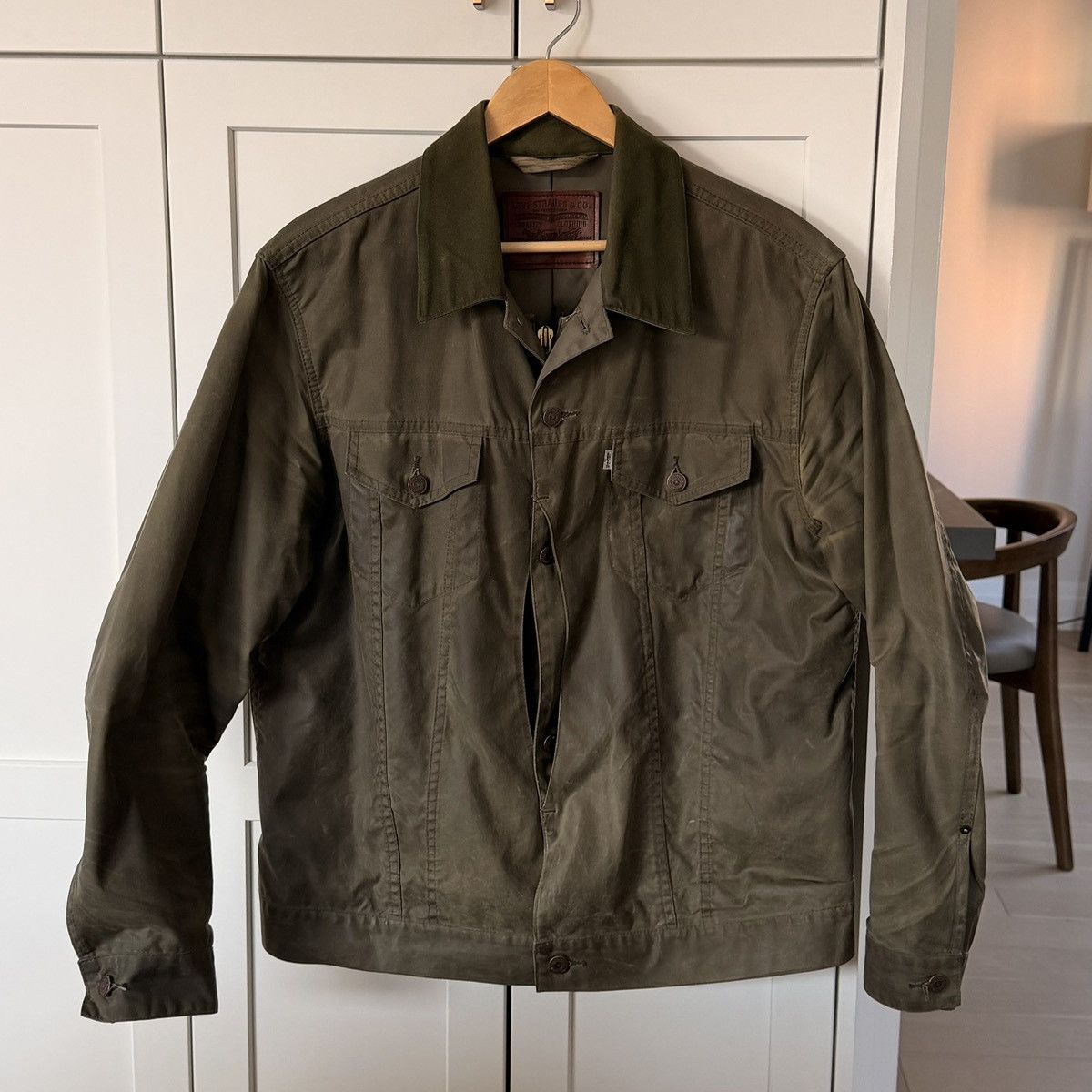 Filson × Levi's Levis x Filson hunter trucker jacket. Size US L / EU 52-54 / 3 - 1 Thumbnail