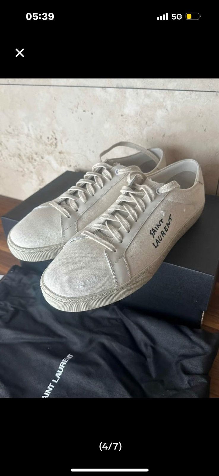 Saint Laurent Paris saint laurent distressed shoes(ny) Size US 9.5 / EU 42-43 - 4 Thumbnail