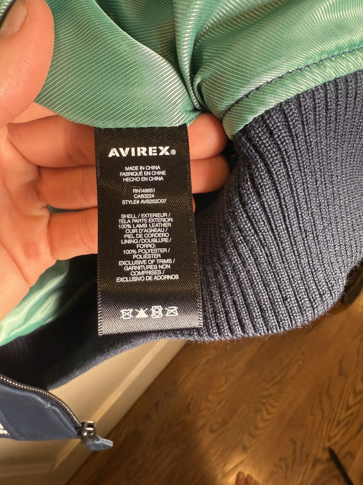 Avirex AVIREX WORLD SERIES NEW YORK 1939 LEATHER JACKET Size US M / EU 48-50 / 2 - 7 Thumbnail