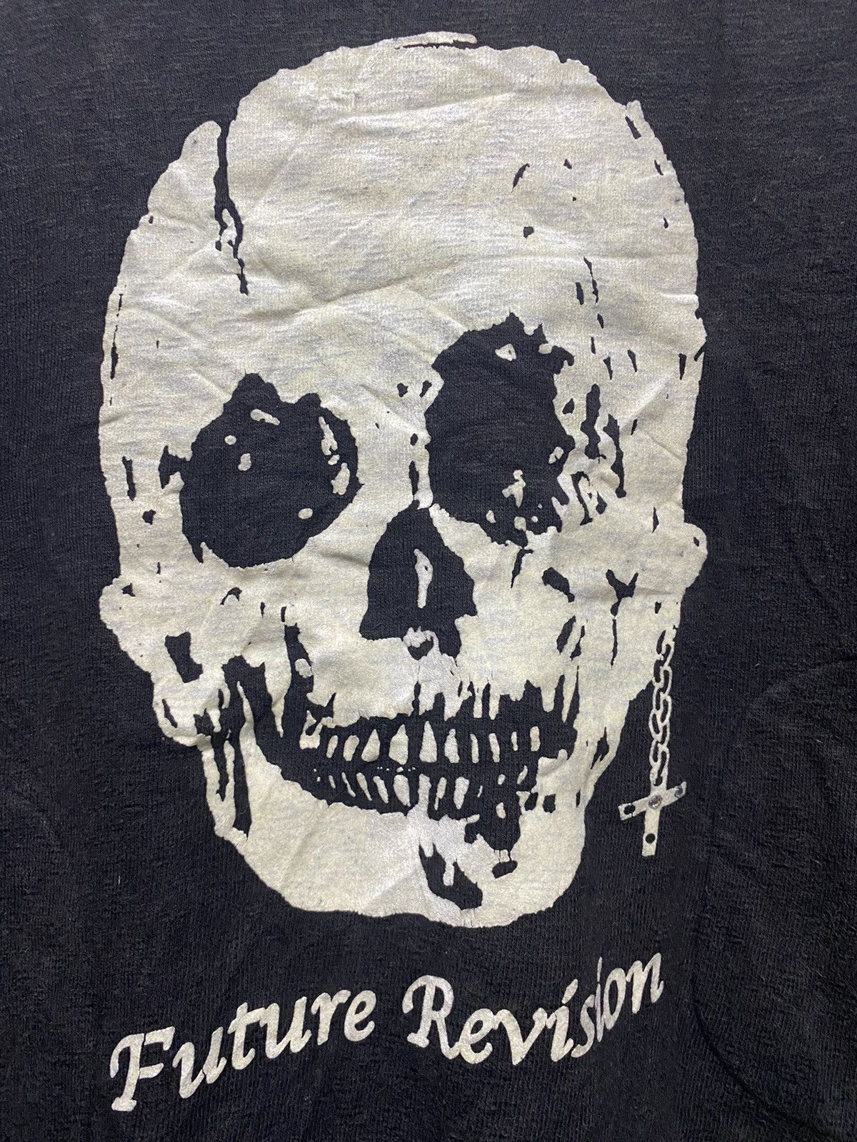 If Six Was Nine × Japanese Brand Listen Heartbeat Skull Punk Unbalanced Homosexualit Knitwear Size M / US 6-8 / IT 42-44 - 10 Thumbnail