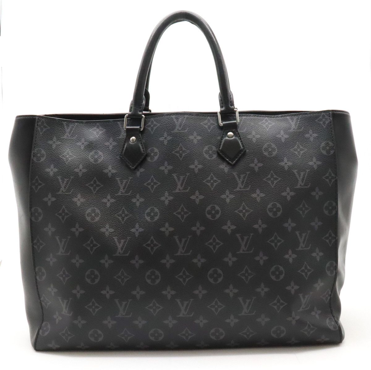 Louis Vuitton Louis Vuitton Louis Vuitton Monogram Eclipse Grand Sac Tote Bag M44733 Canvas Tote Bag M44733 in Very Good Condition Size ONE SIZE - 1 Thumbnail