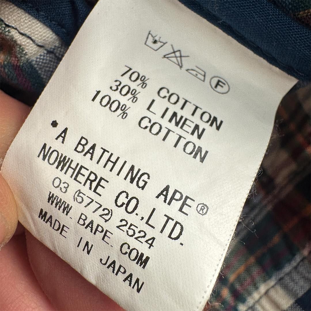 Bape BAPE Check Windbreaker Jacket (S) Size US S / EU 44-46 / 1 - 5 Thumbnail