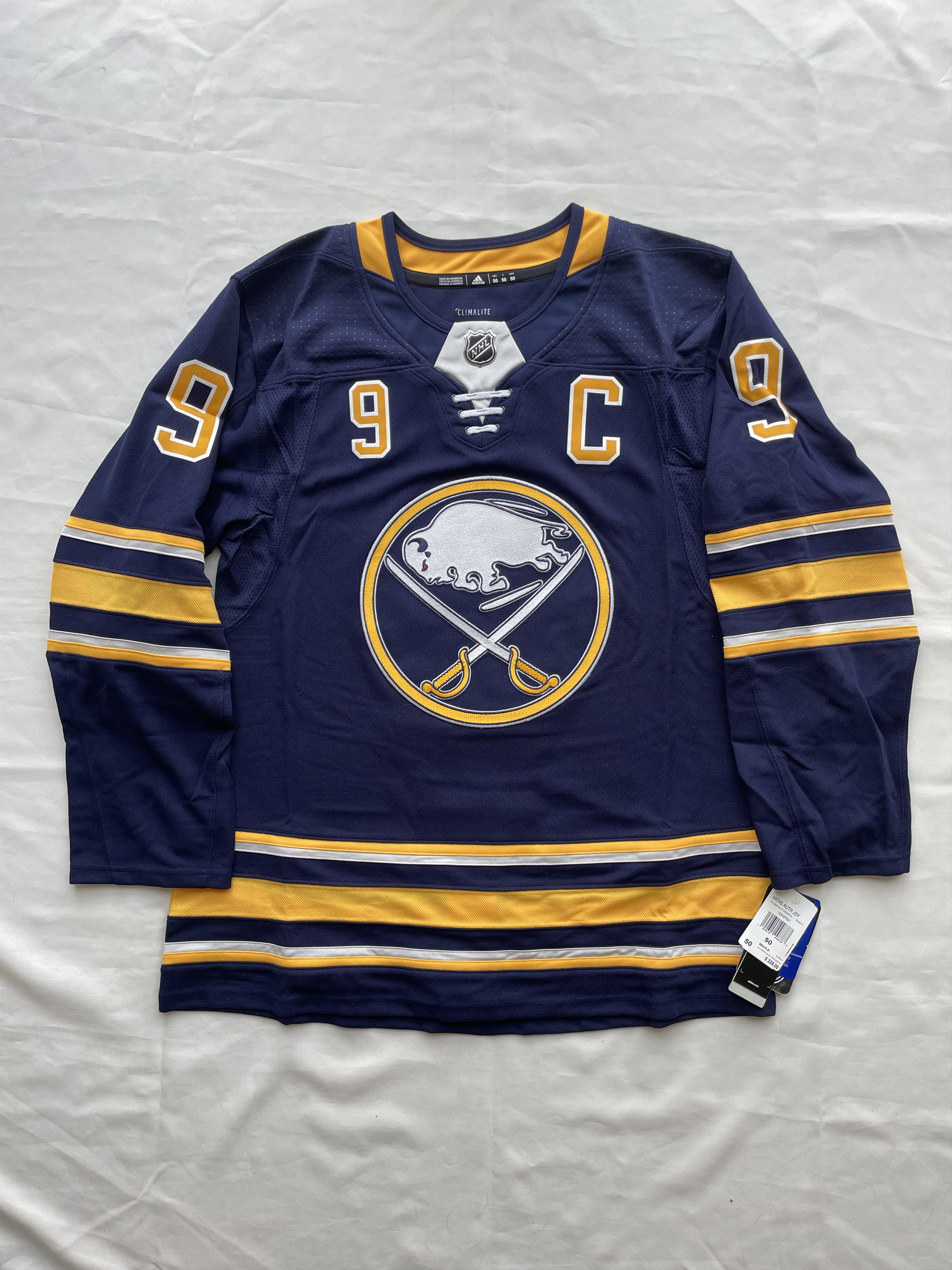Adidas BNWT Buffalo Sabres NHL #9 Eichel Men's Authentic Jersey Size US M / EU 48-50 / 2 - 1 Thumbnail