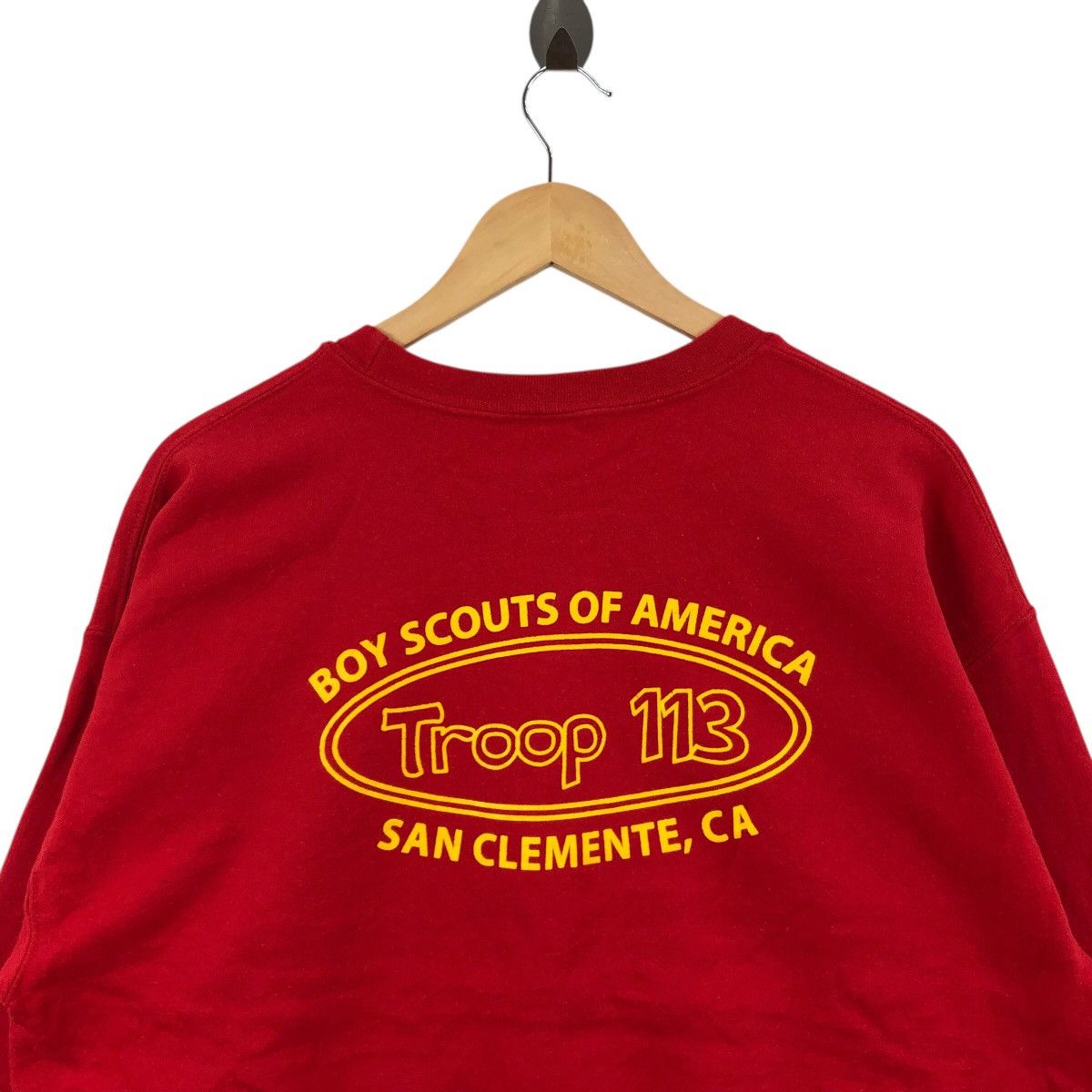 Vintage Vintage BOYS SCOUT Of AMERICA San Clemente Sweatshirt Size US L / EU 52-54 / 3 - 2 Thumbnail