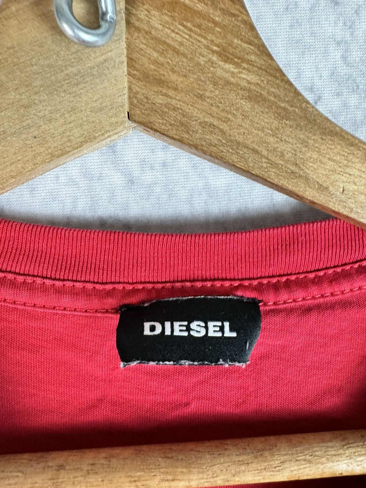 Diesel Vintage T-shirts Diesel Big Logo Only The Brave Y2K 00s Size US XL / EU 56 / 4 - 3 Thumbnail