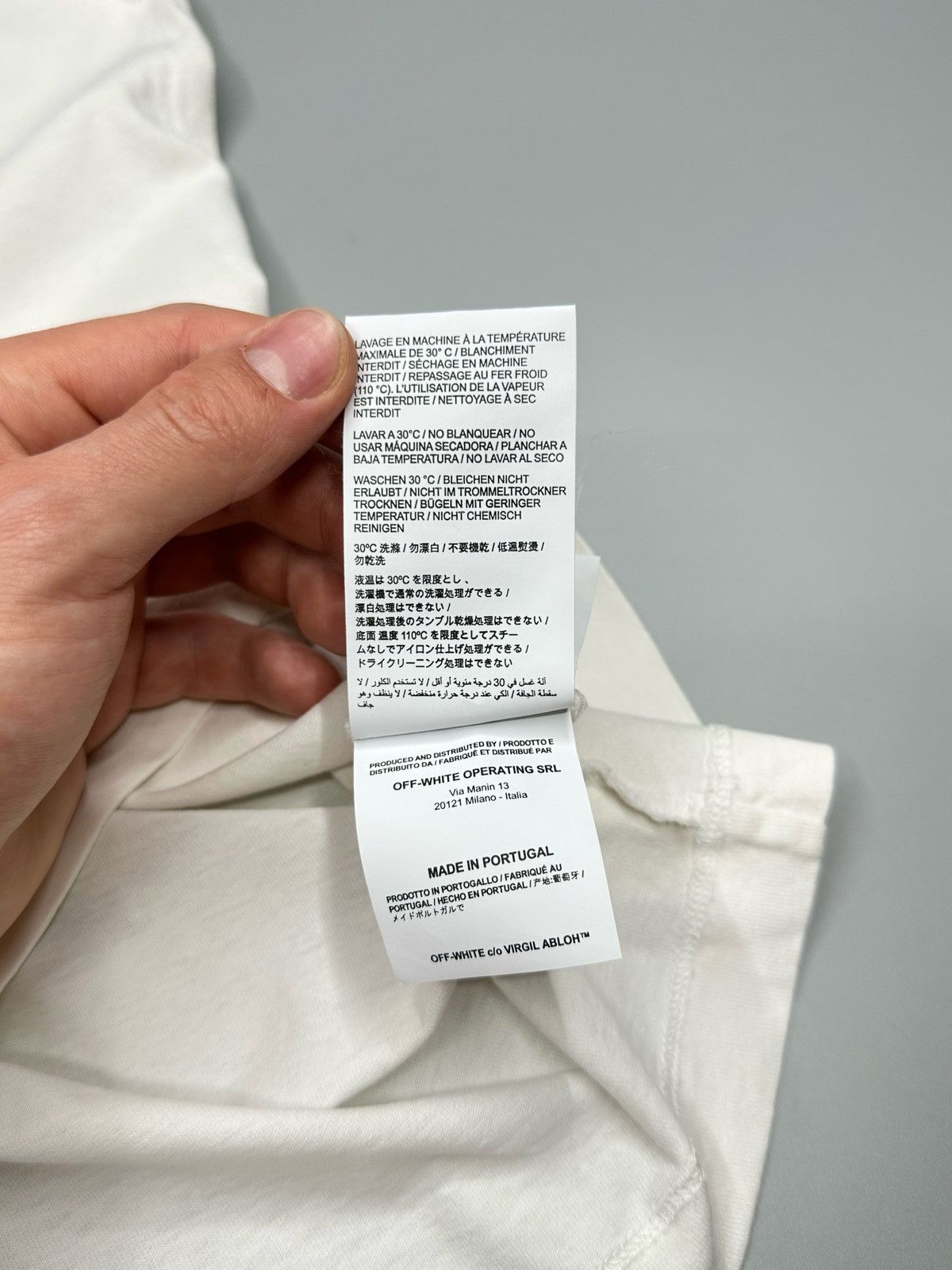 Off-White Off-White Tee Size US L / EU 52-54 / 3 - 9 Thumbnail