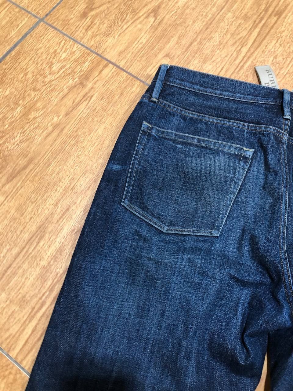 Burberry BURBERRY BRIT Blue Washed Cotton Jeans Size US 34 / EU 50 - 9 Thumbnail