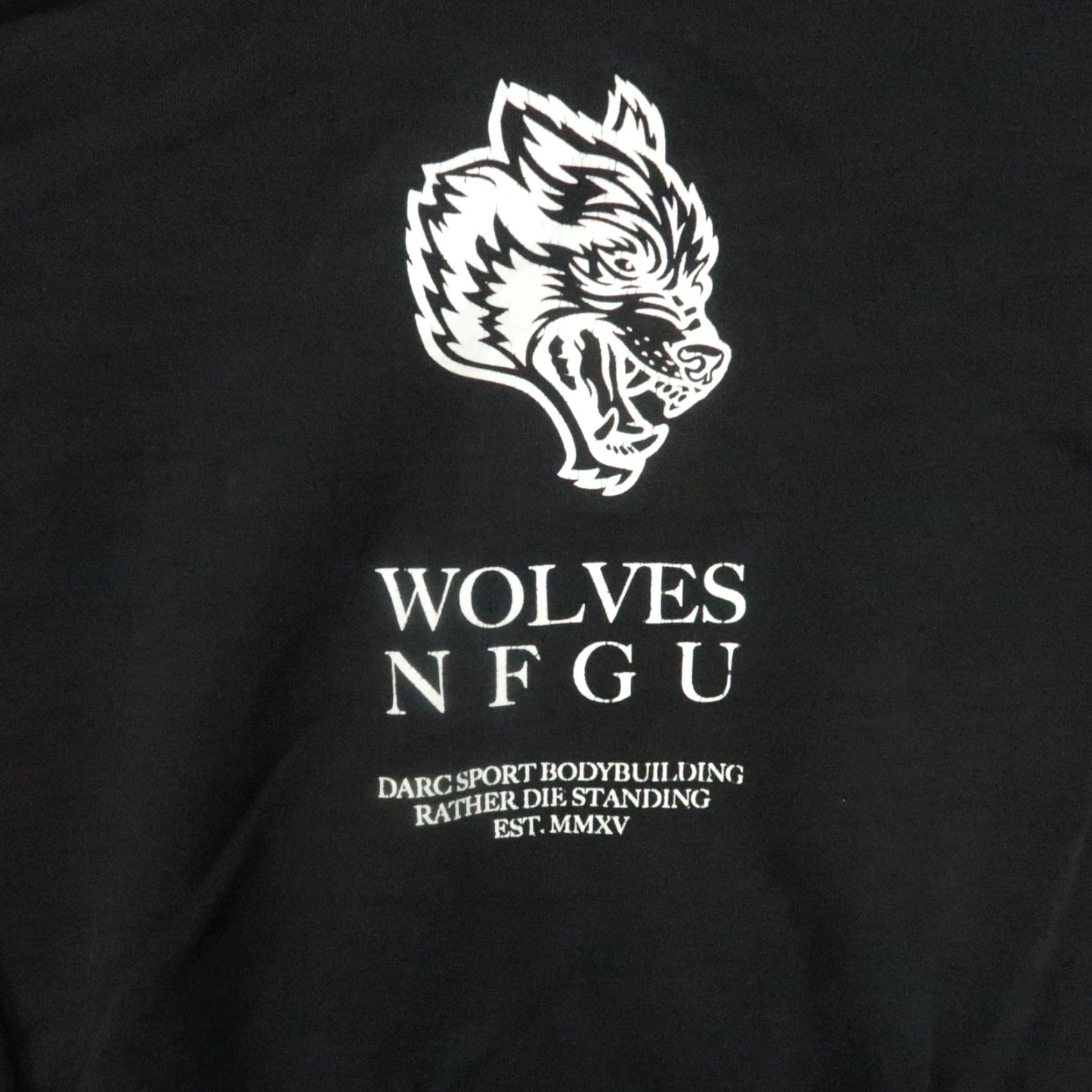 Darc Sport Darc Sport Hoodie Mens L Black Pullover Limited Edition Wolves Bodybuilding Size US L / EU 52-54 / 3 - 4 Thumbnail