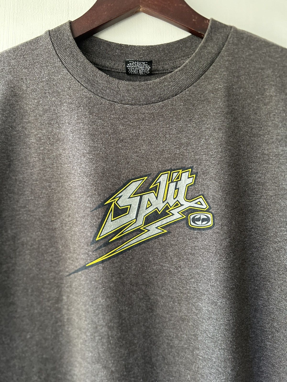 Split Vintage 2000s Split Skateboard Graphic Tee Size US M / EU 48-50 / 2 - 1 Thumbnail