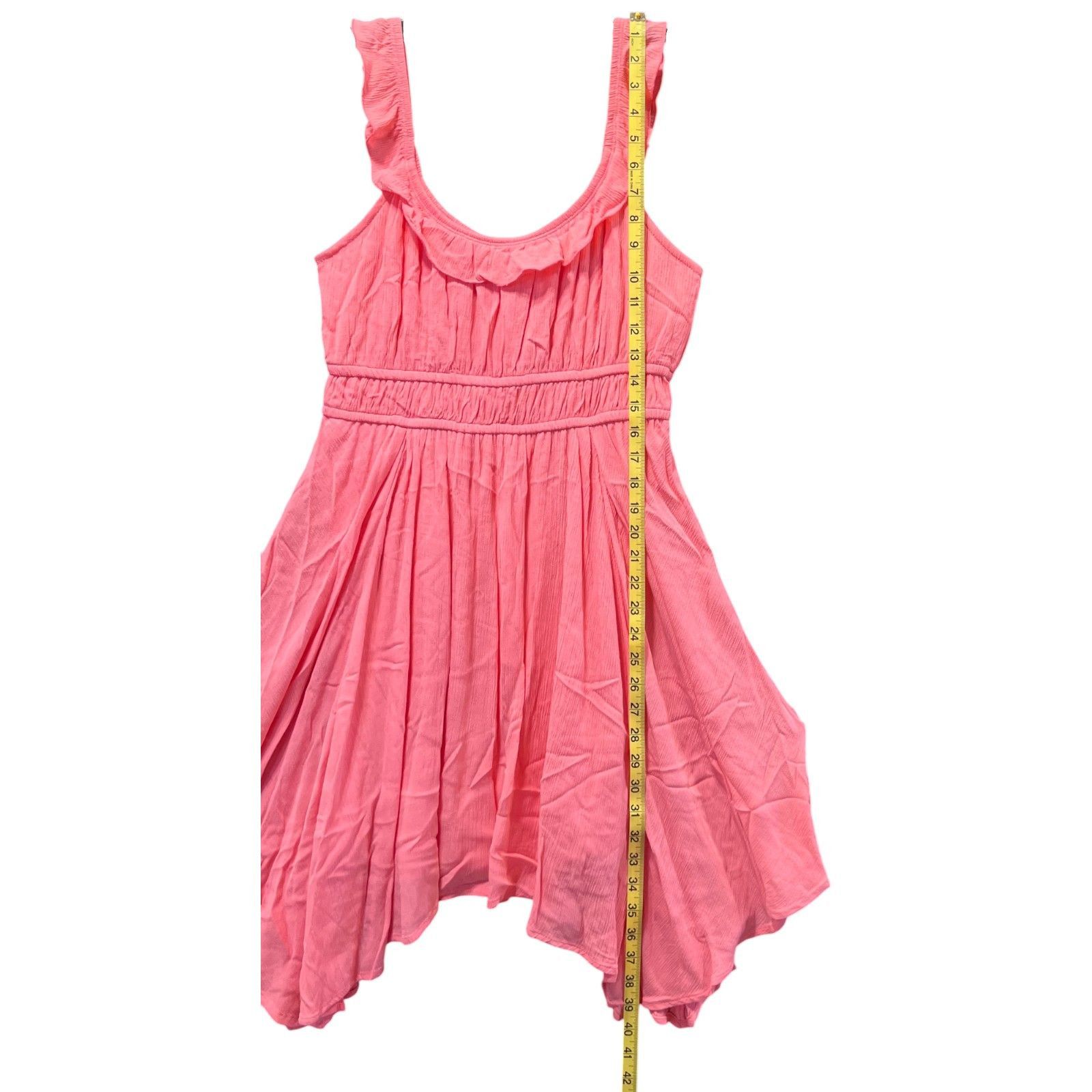Arizona Jean Co. Arizona - Women's Sleeveless Babydoll Dress - Juniors - Pink Size M / US 6-8 / IT 42-44 - 7 Thumbnail