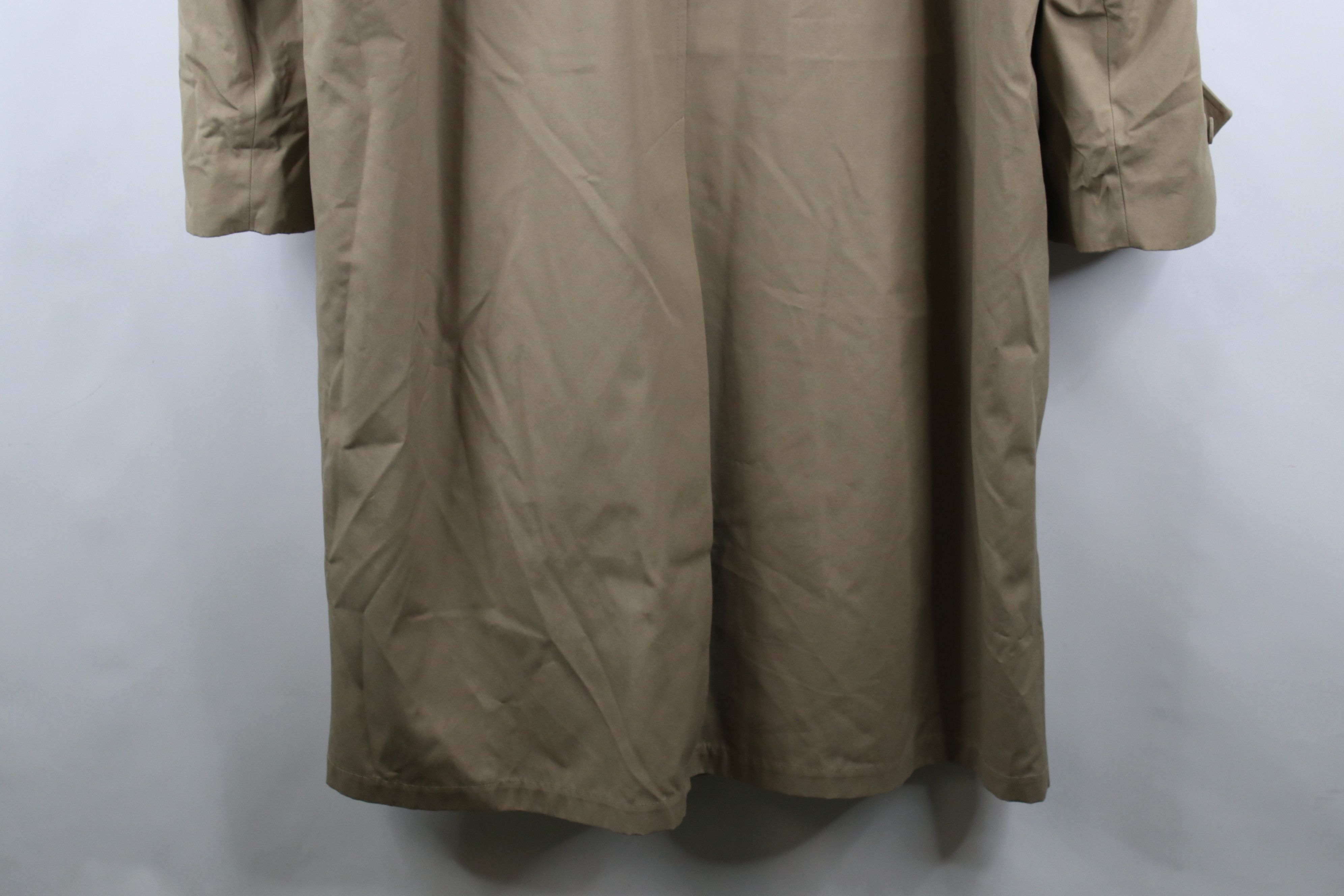 Vintage Vintage 90s Streetwear Lined Trench Coat Rain Jacket Beige Size US XXL / EU 58 / 5 - 16 Thumbnail
